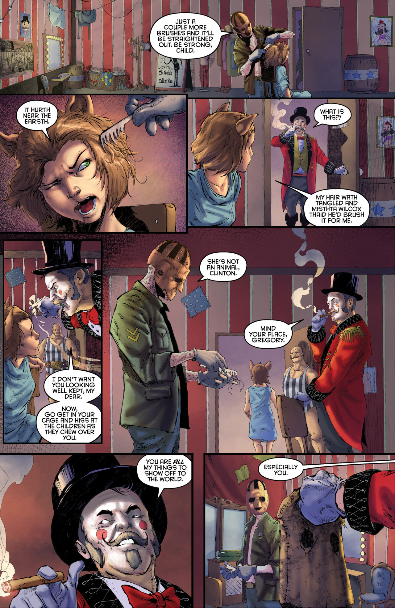 Read online Broken Gargoyles comic -  Issue #1 - 21