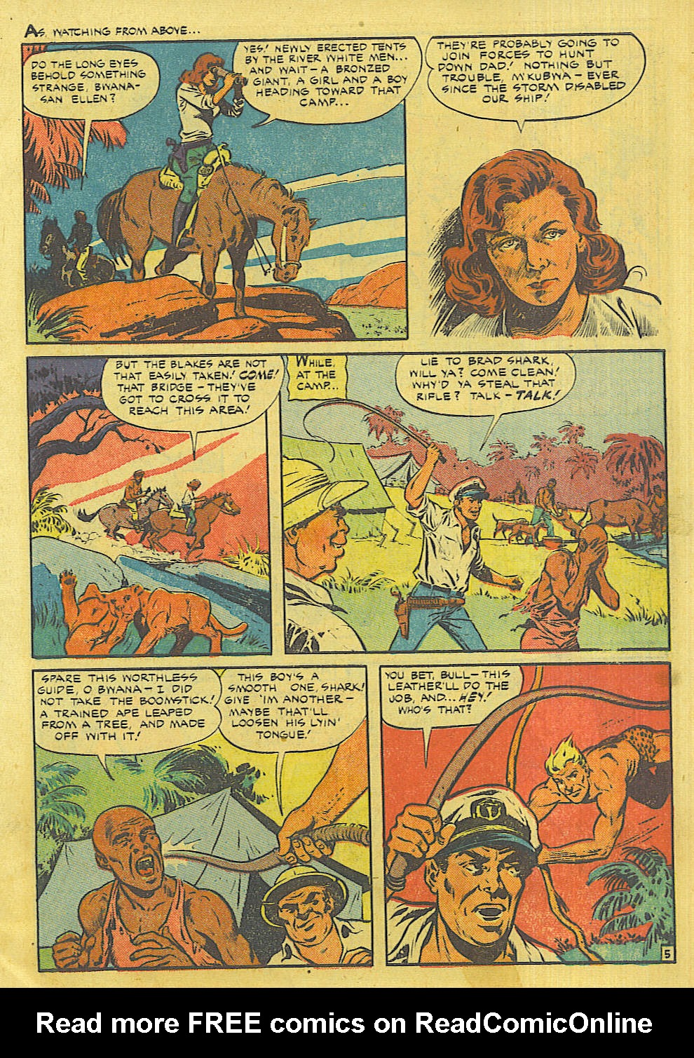 Read online Jungle Comics comic -  Issue #134 - 9