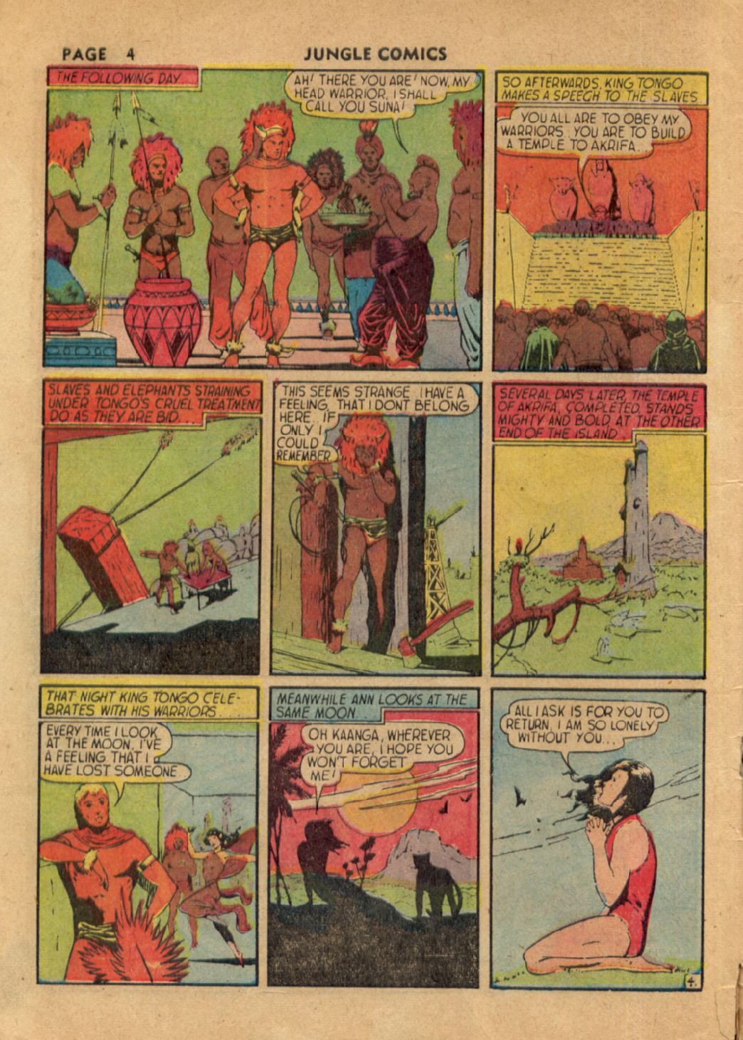 Read online Jungle Comics comic -  Issue #9 - 4