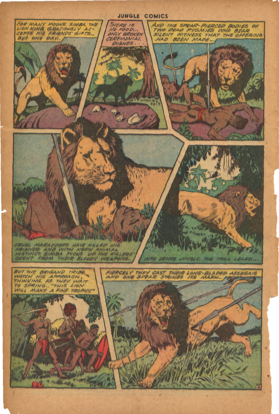 Read online Jungle Comics comic -  Issue #53 - 16