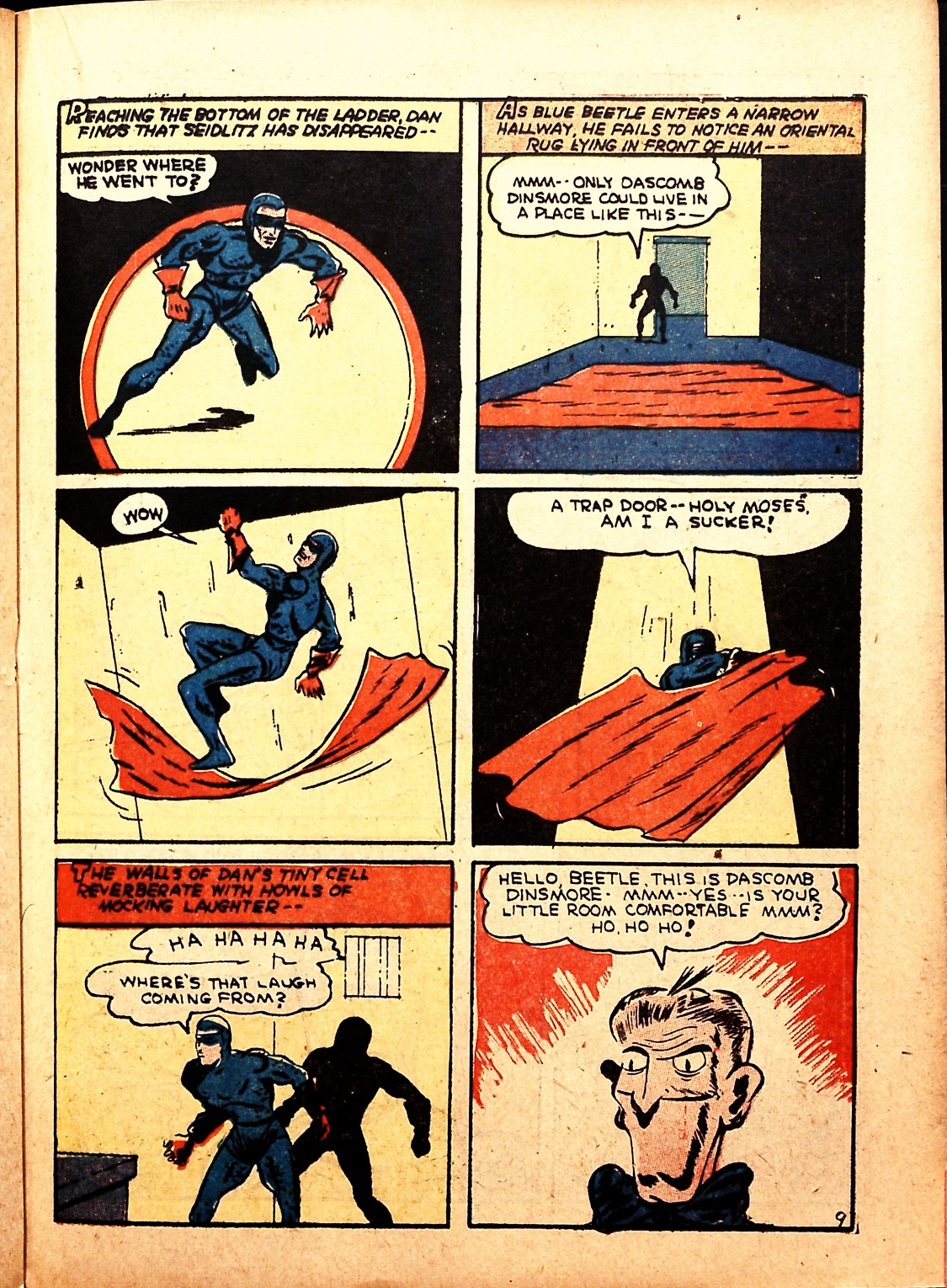 Read online The Blue Beetle comic -  Issue #19 - 41
