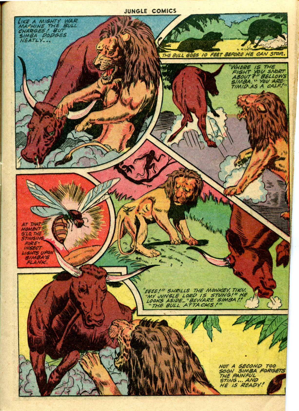 Read online Jungle Comics comic -  Issue #45 - 17