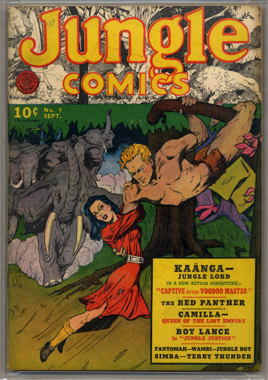 Read online Jungle Comics comic -  Issue #9 - 1