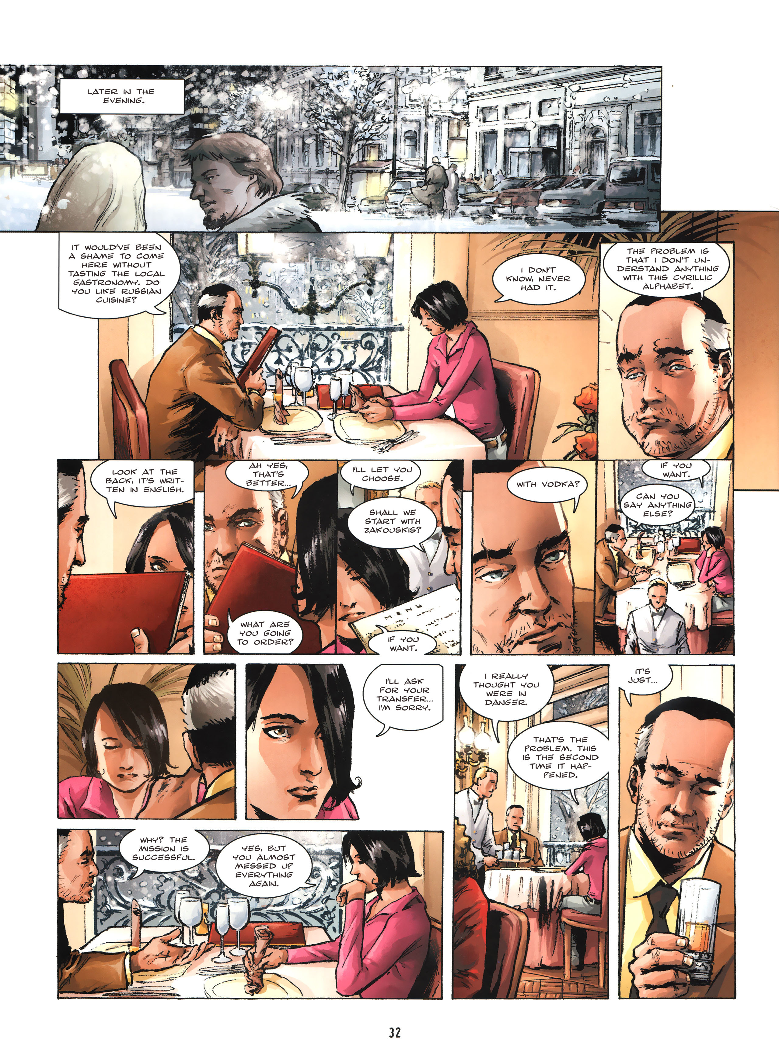 Read online Firewall comic -  Issue #1 - 33