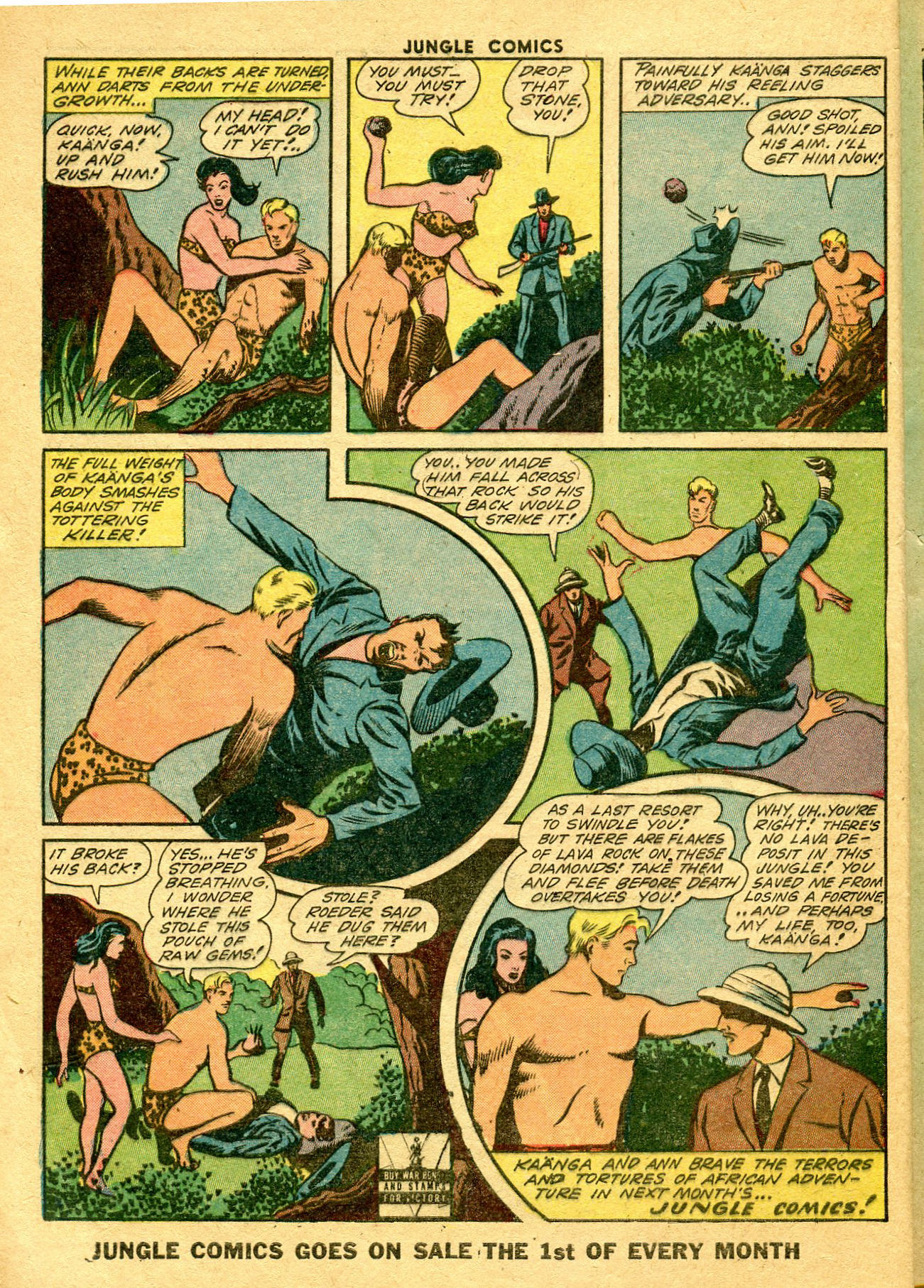 Read online Jungle Comics comic -  Issue #46 - 14