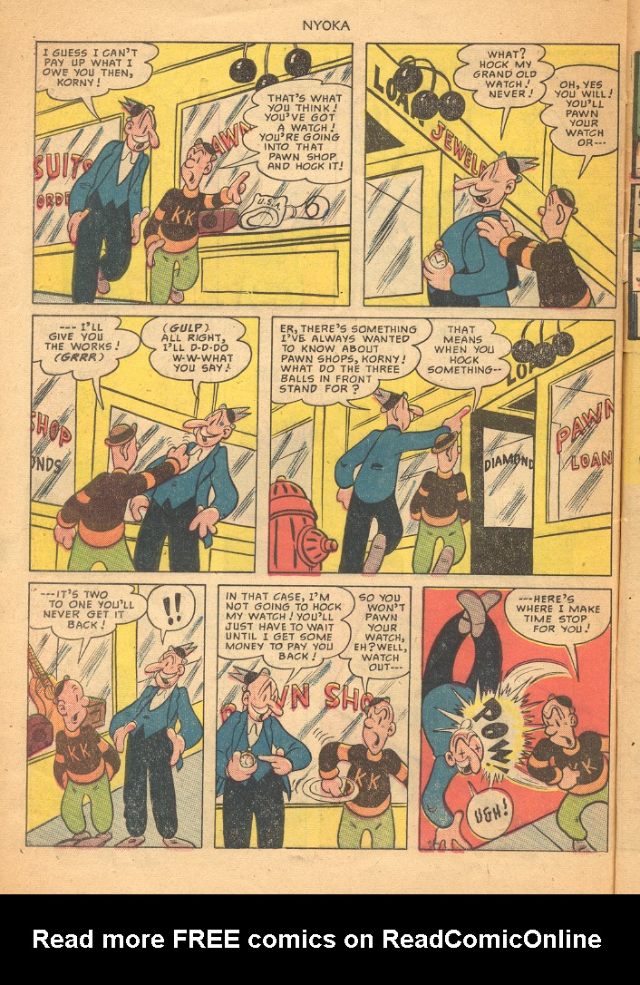 Read online Nyoka the Jungle Girl (1945) comic -  Issue #40 - 32