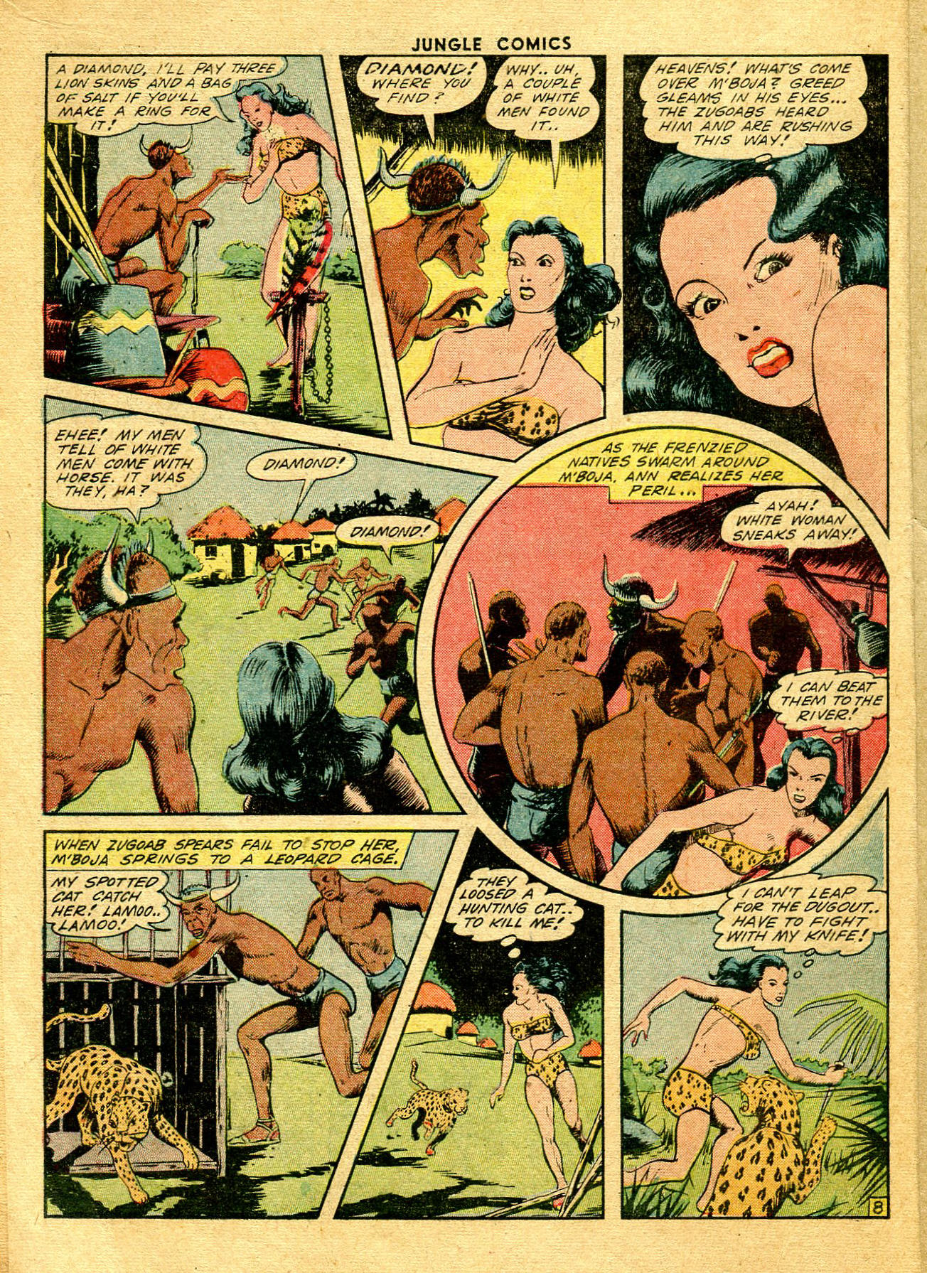 Read online Jungle Comics comic -  Issue #46 - 10