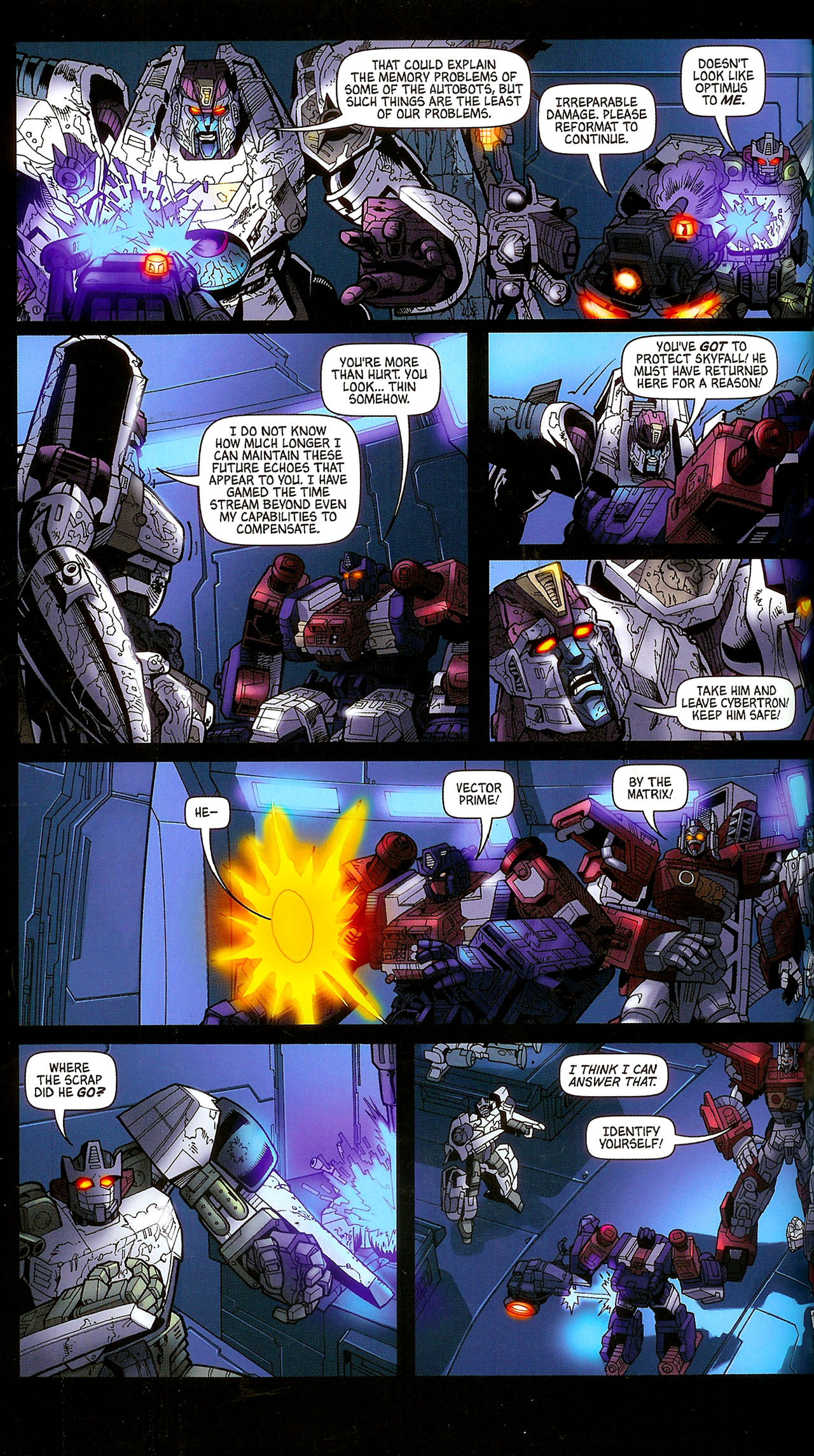 Read online Transformers: Cybertron: Balancing Act comic -  Issue # TPB - 51