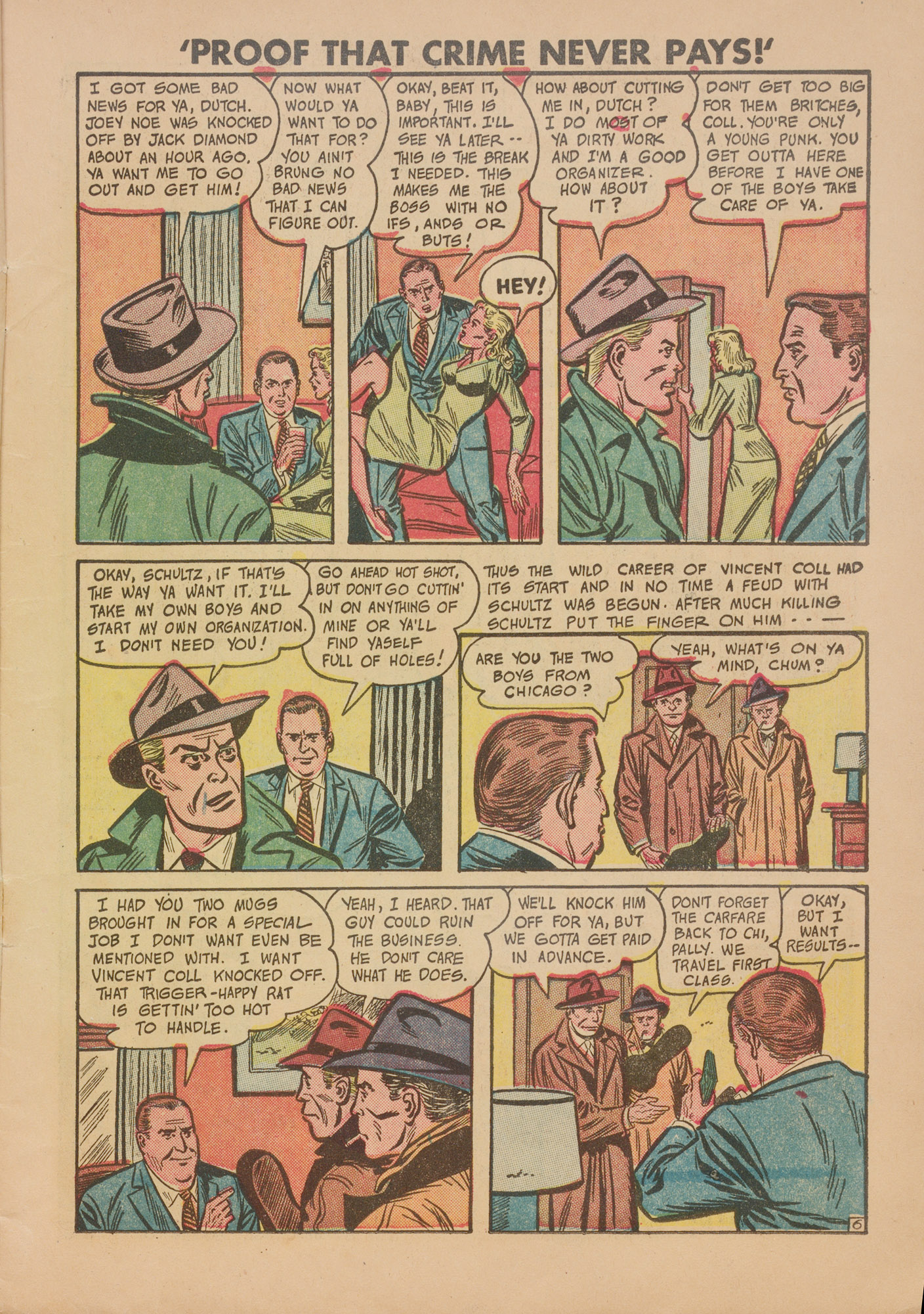 Read online Murder Incorporated (1948) comic -  Issue #3 - 7
