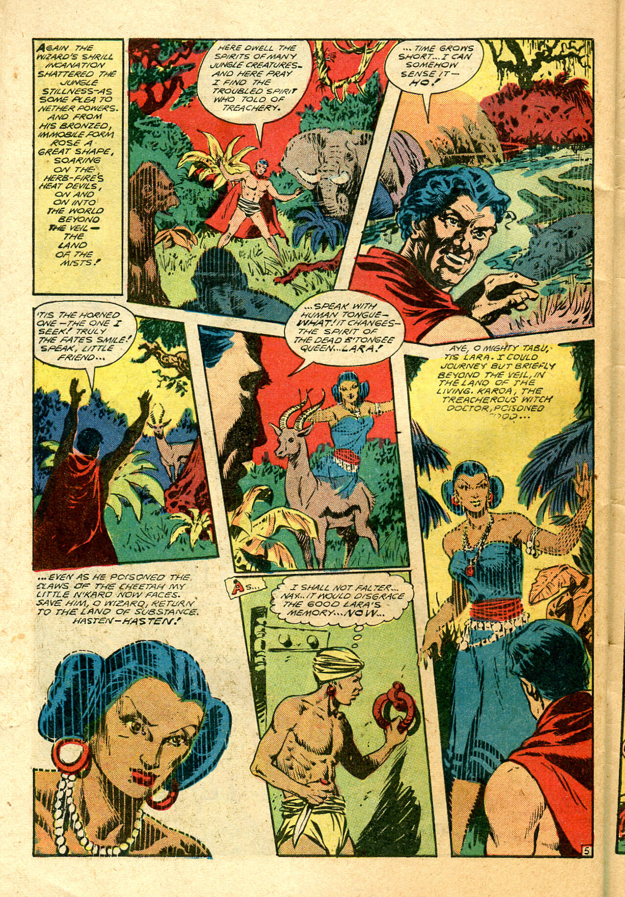 Read online Jungle Comics comic -  Issue #111 - 48