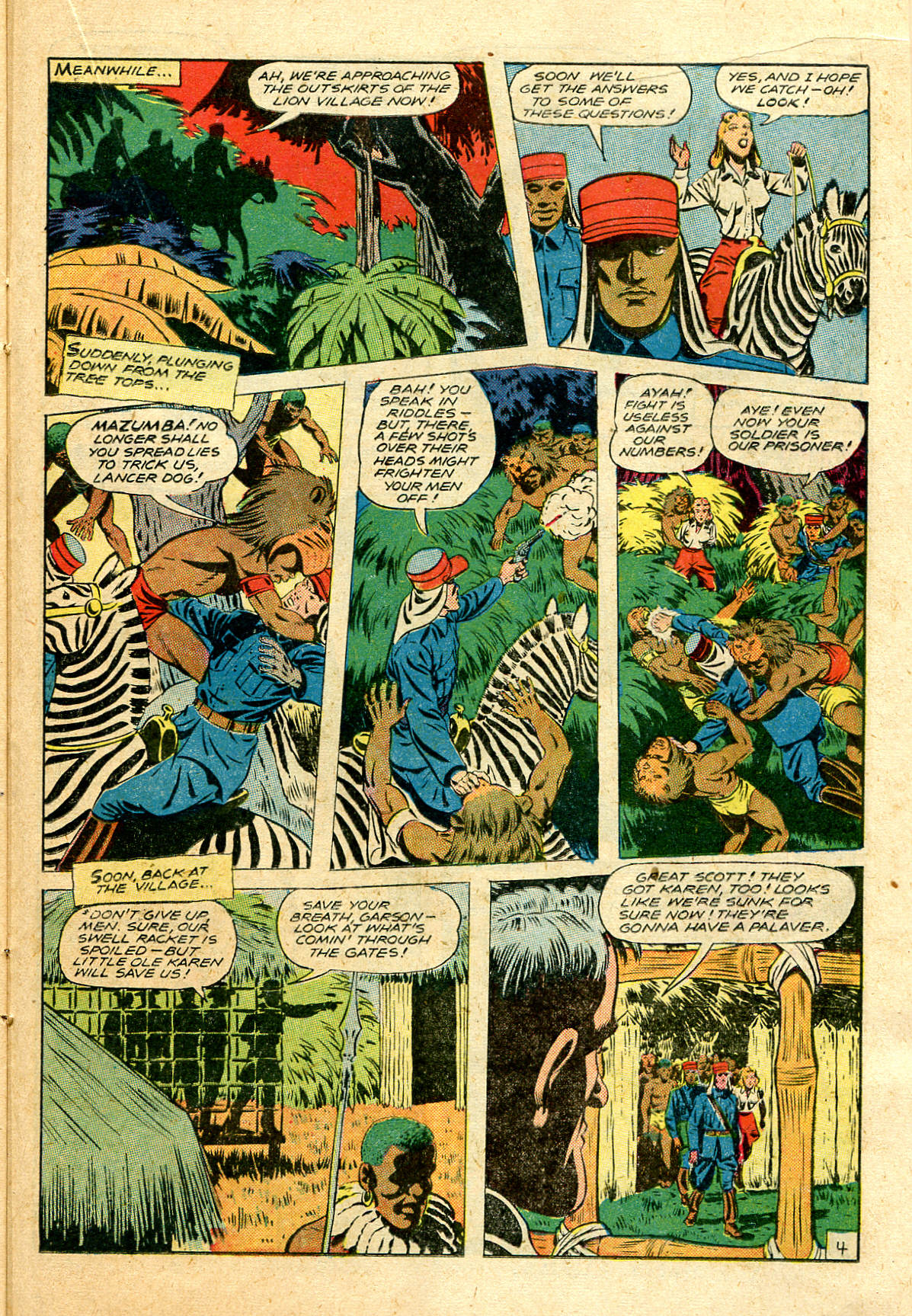 Read online Jungle Comics comic -  Issue #111 - 33