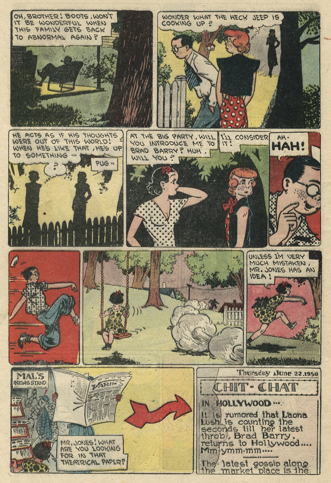 Read online Boots and Her Buddies (1955) comic -  Issue #2 - 14