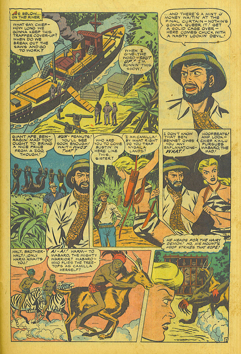 Read online Jungle Comics comic -  Issue #129 - 43