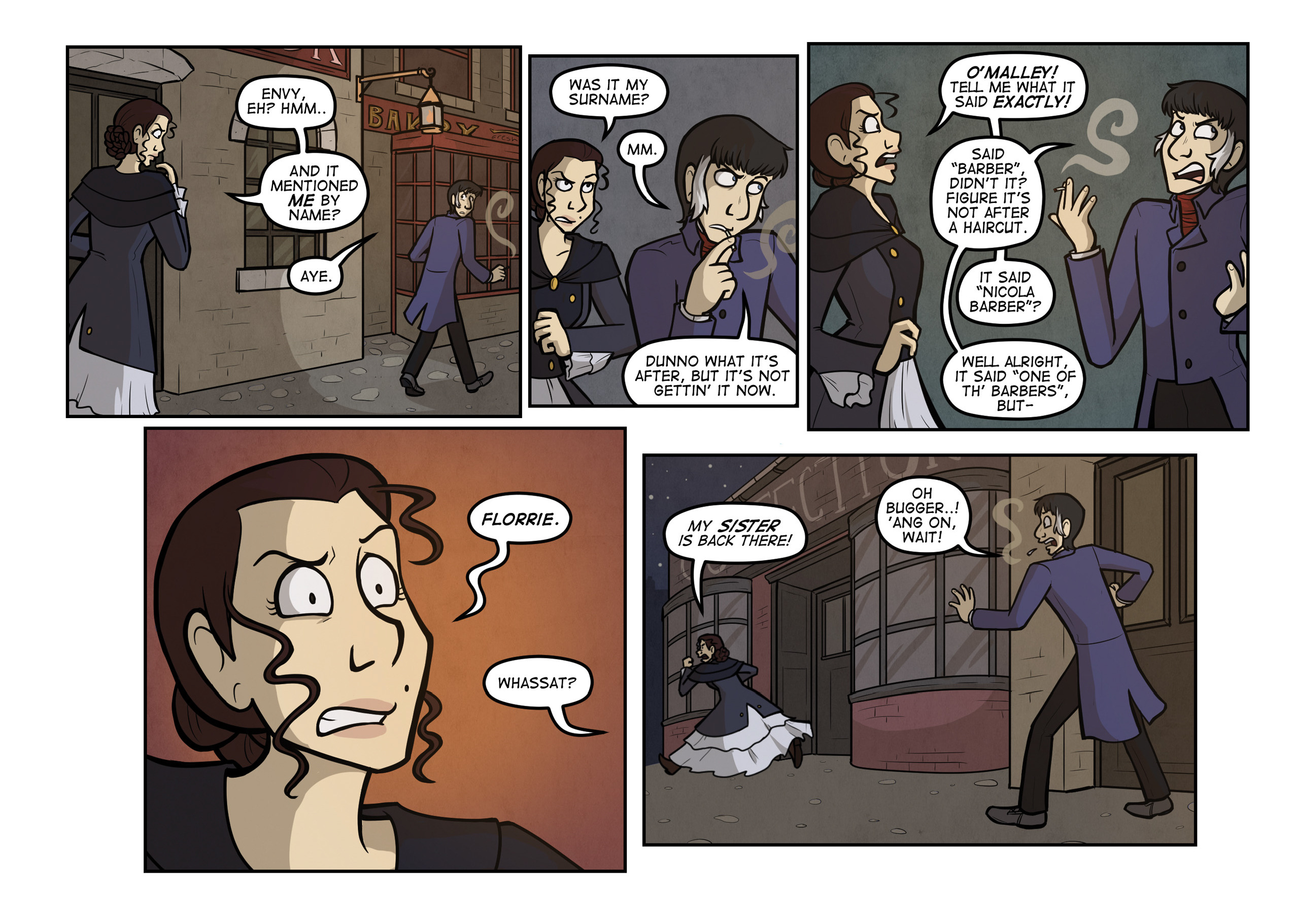 Read online Widdershins comic -  Issue #5 - 91