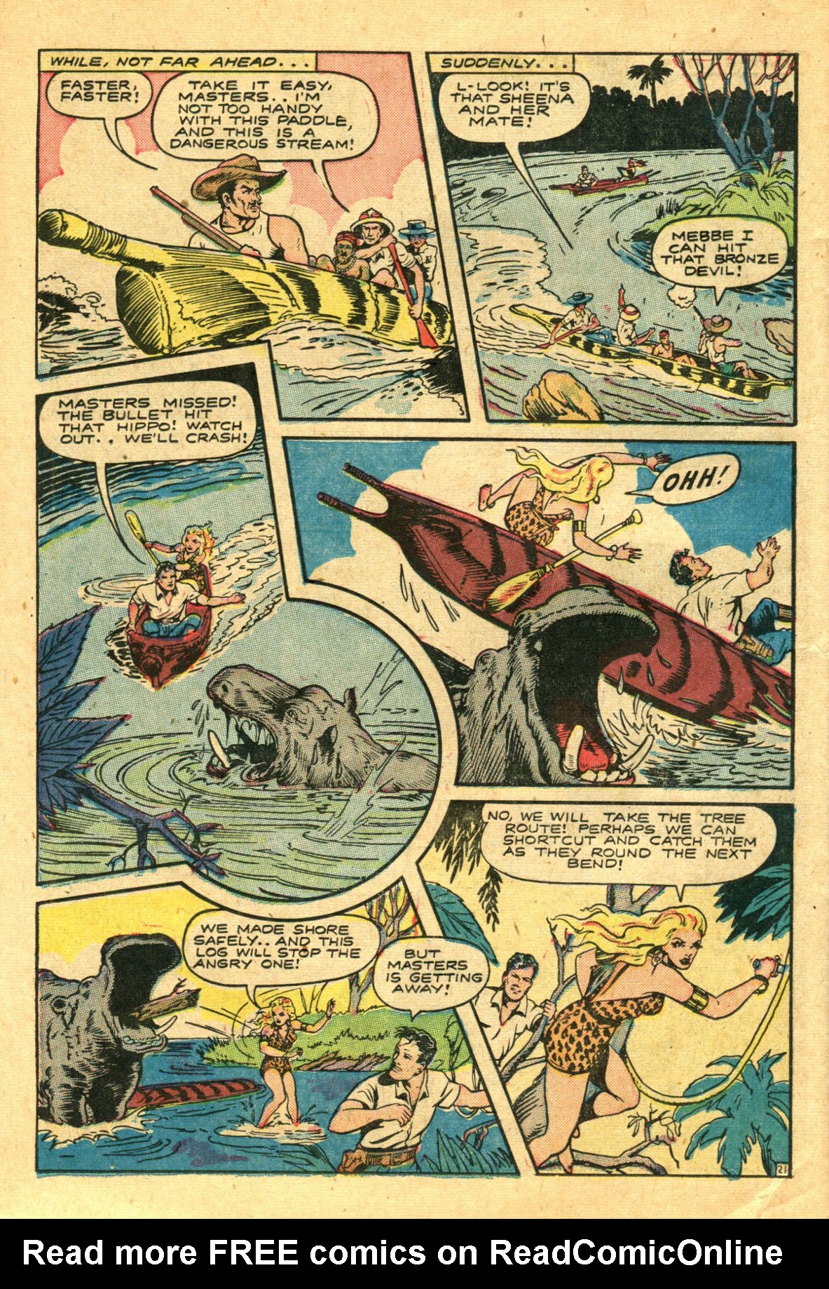 Read online Sheena, Queen of the Jungle (1942) comic -  Issue #6 - 34