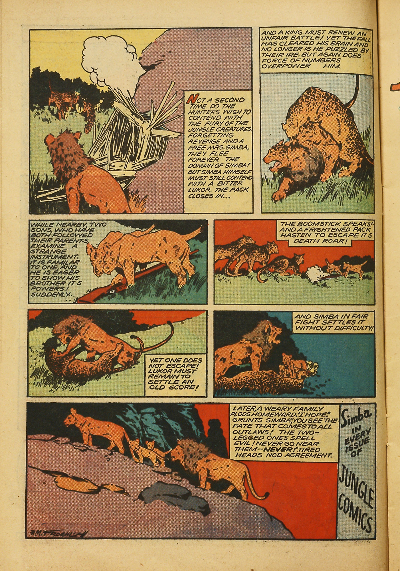 Read online Jungle Comics comic -  Issue #101 - 18