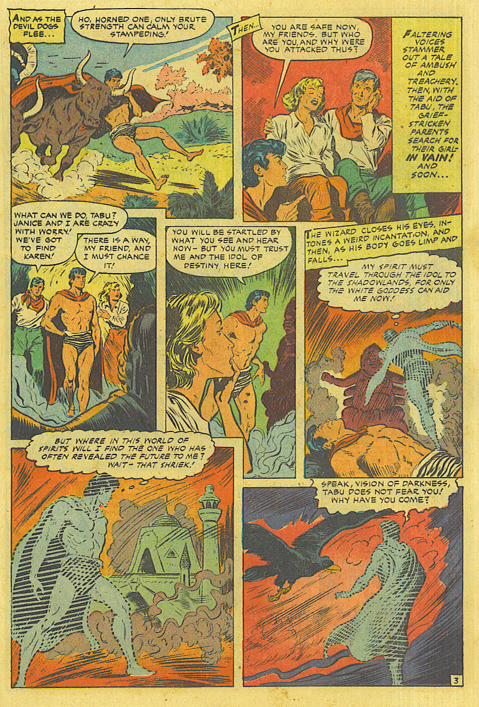 Read online Jungle Comics comic -  Issue #134 - 37