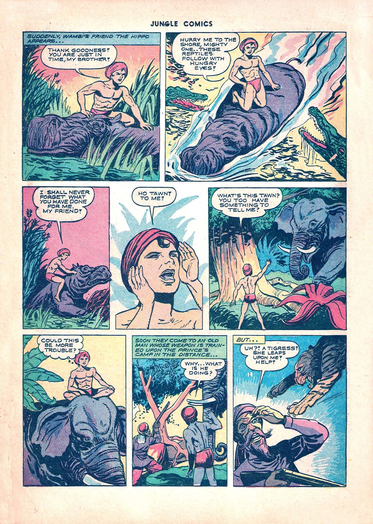 Read online Jungle Comics comic -  Issue #42 - 26
