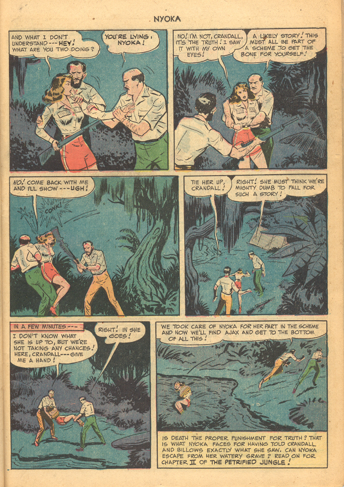 Read online Nyoka the Jungle Girl (1945) comic -  Issue #35 - 35