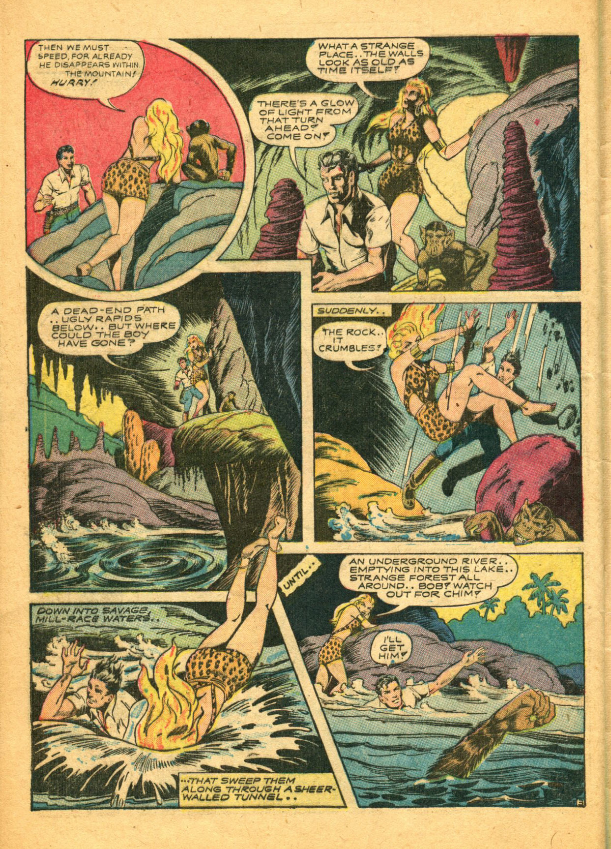 Read online Sheena, Queen of the Jungle (1942) comic -  Issue #5 - 42