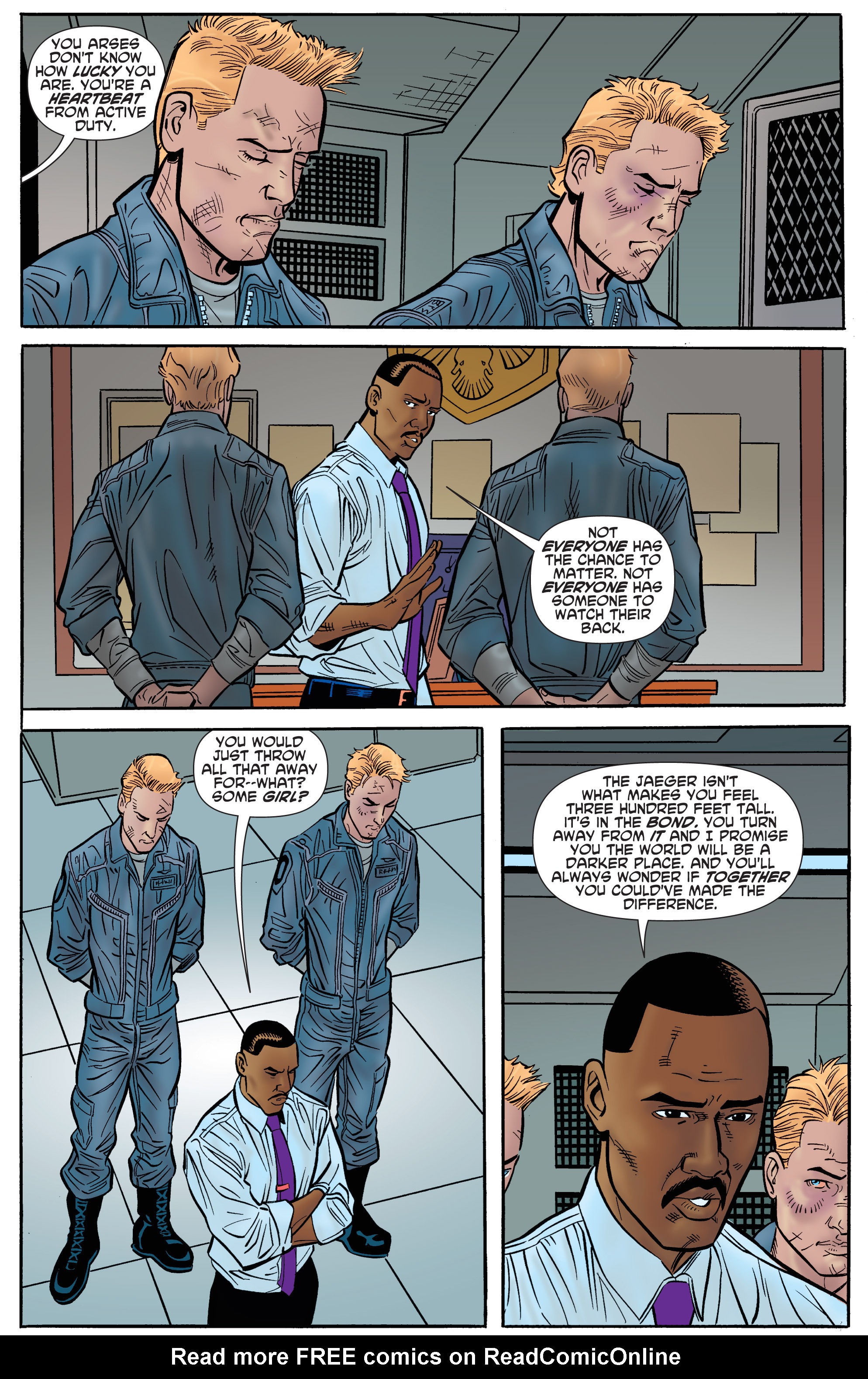 Read online Pacific Rim: Tales From Year Zero comic -  Issue # TPB - 96