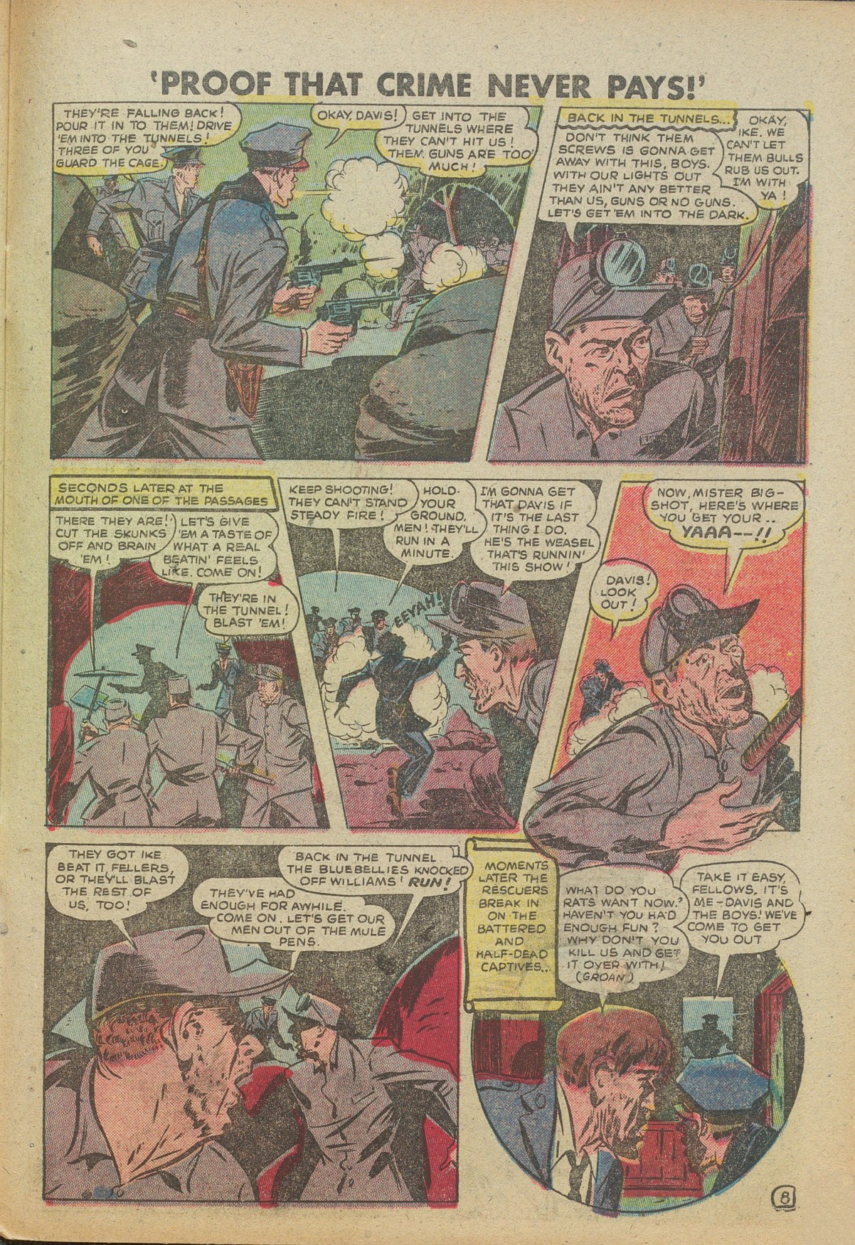 Read online Murder Incorporated (1948) comic -  Issue #9a - 31