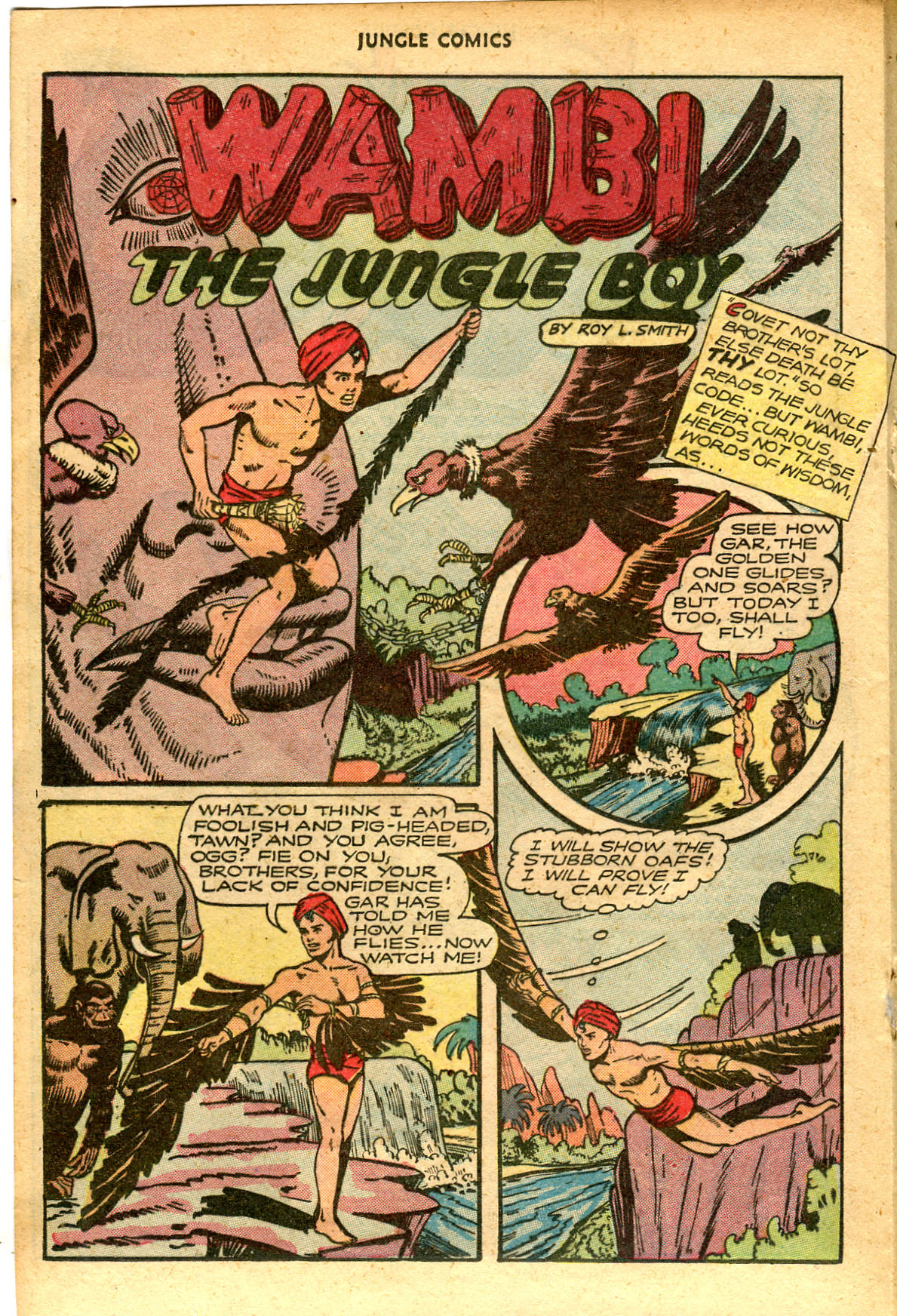 Read online Jungle Comics comic -  Issue #87 - 28