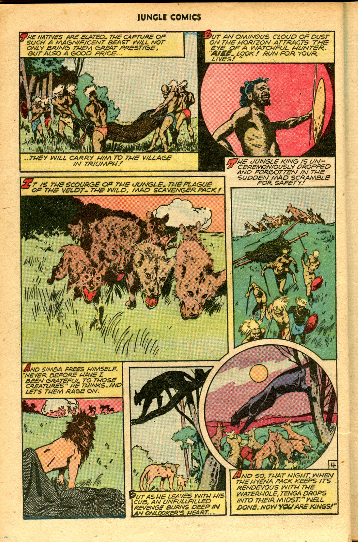 Read online Jungle Comics comic -  Issue #87 - 16