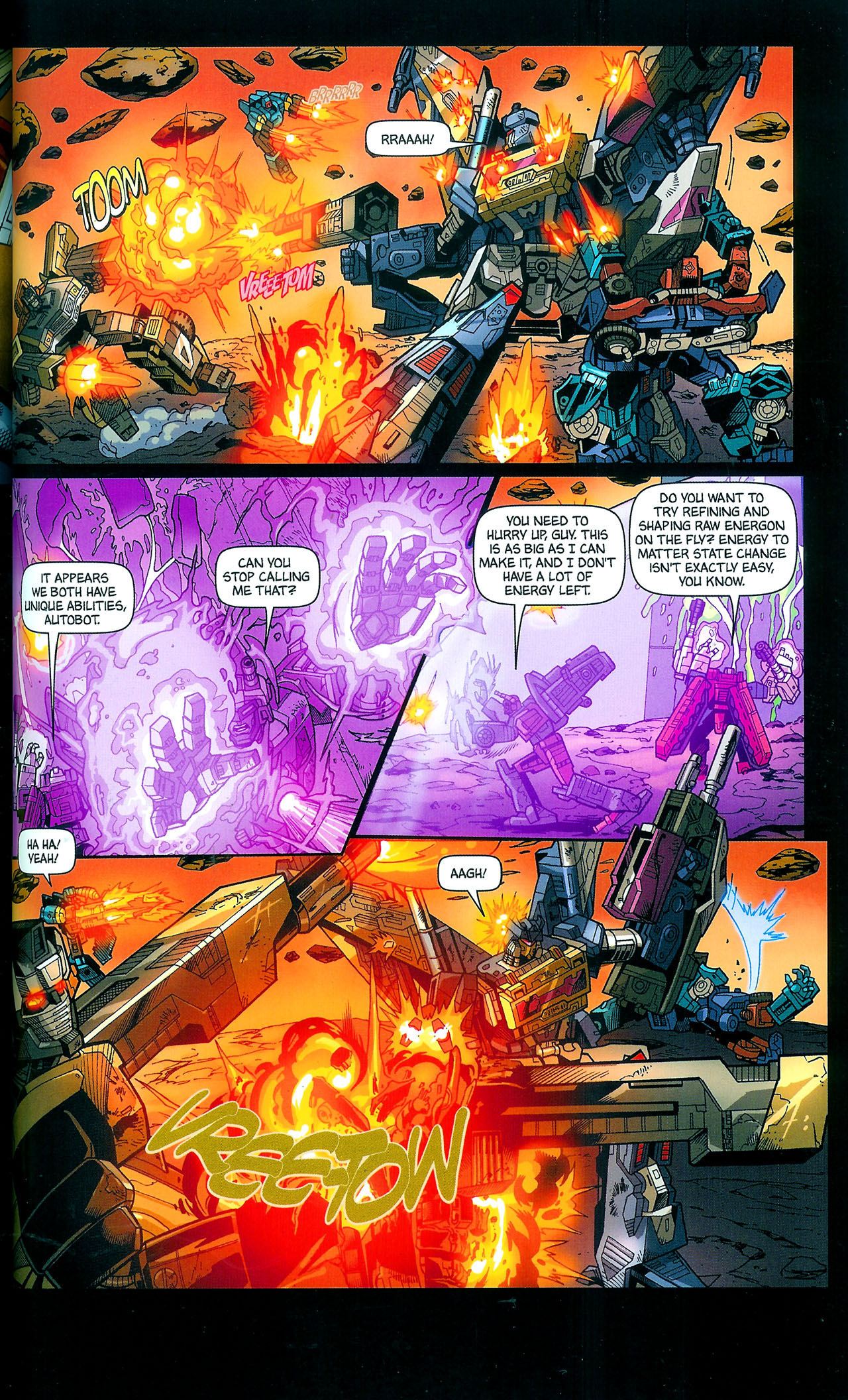 Transformers Cybertron Balancing Act (2007) Read All Comics Online