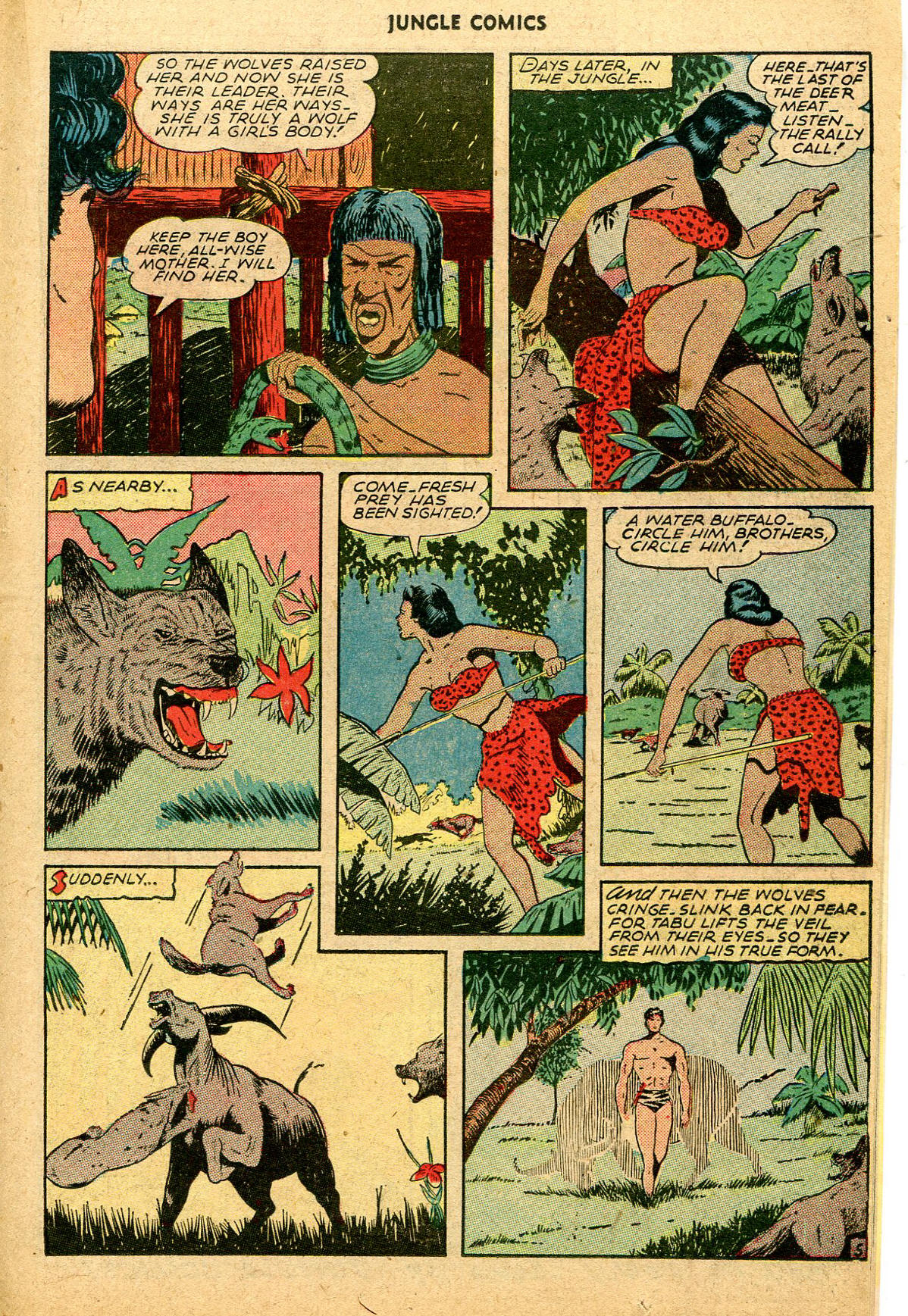 Read online Jungle Comics comic -  Issue #68 - 19