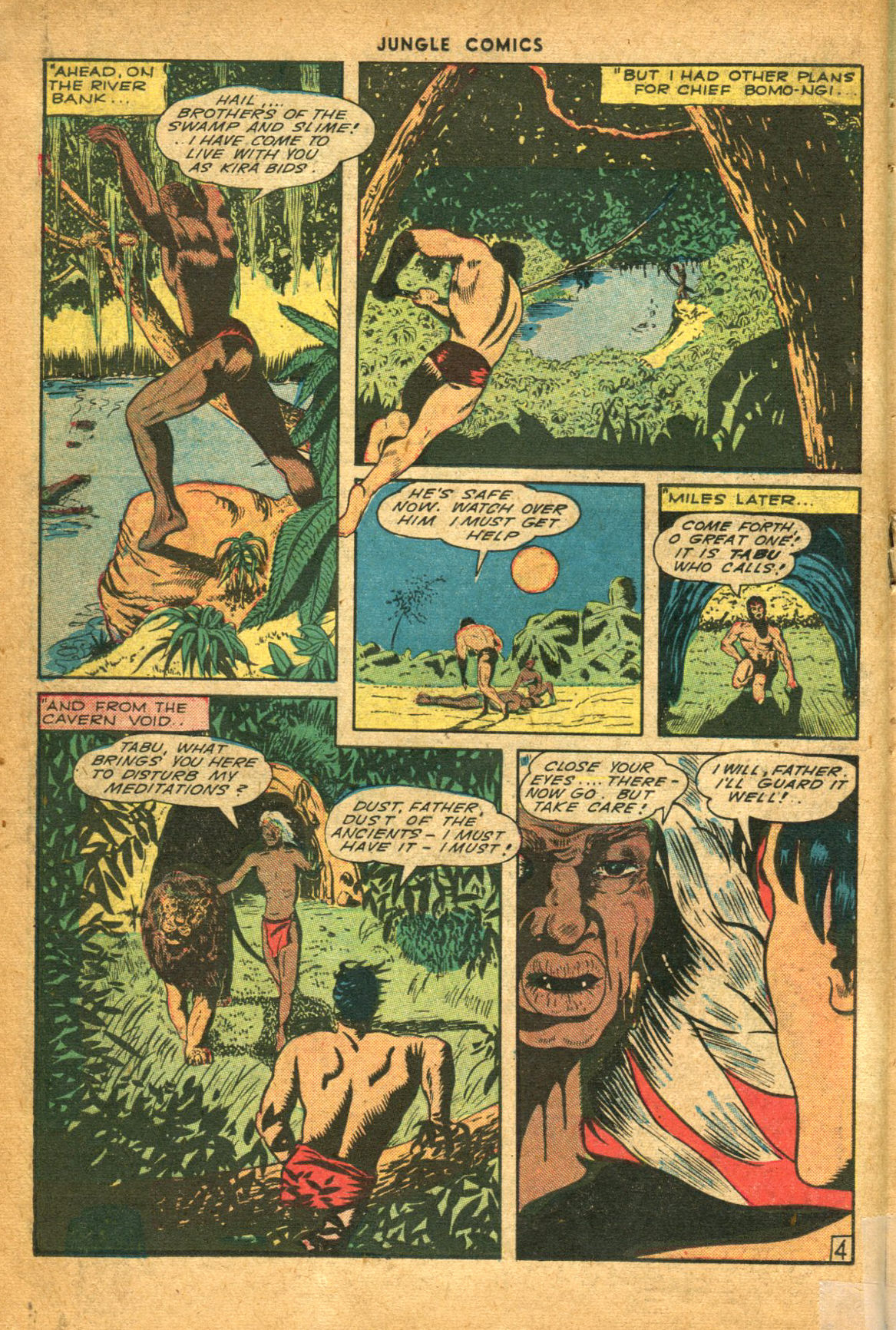 Read online Jungle Comics comic -  Issue #61 - 26