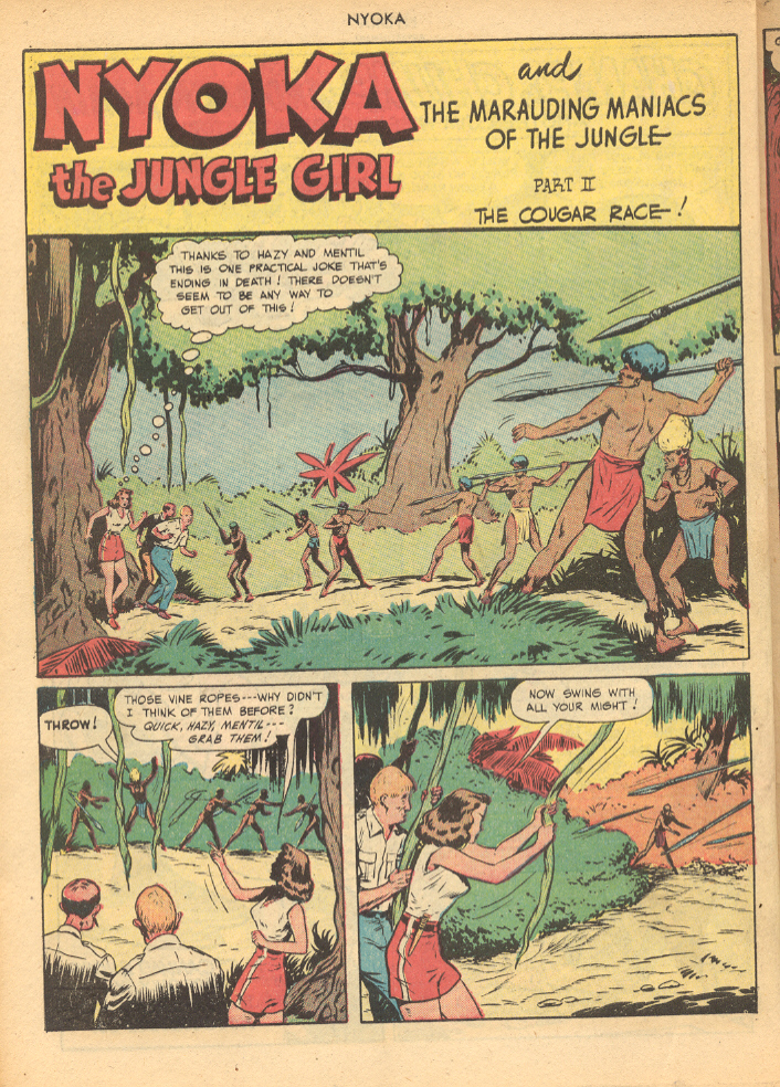Read online Nyoka the Jungle Girl (1945) comic -  Issue #34 - 34