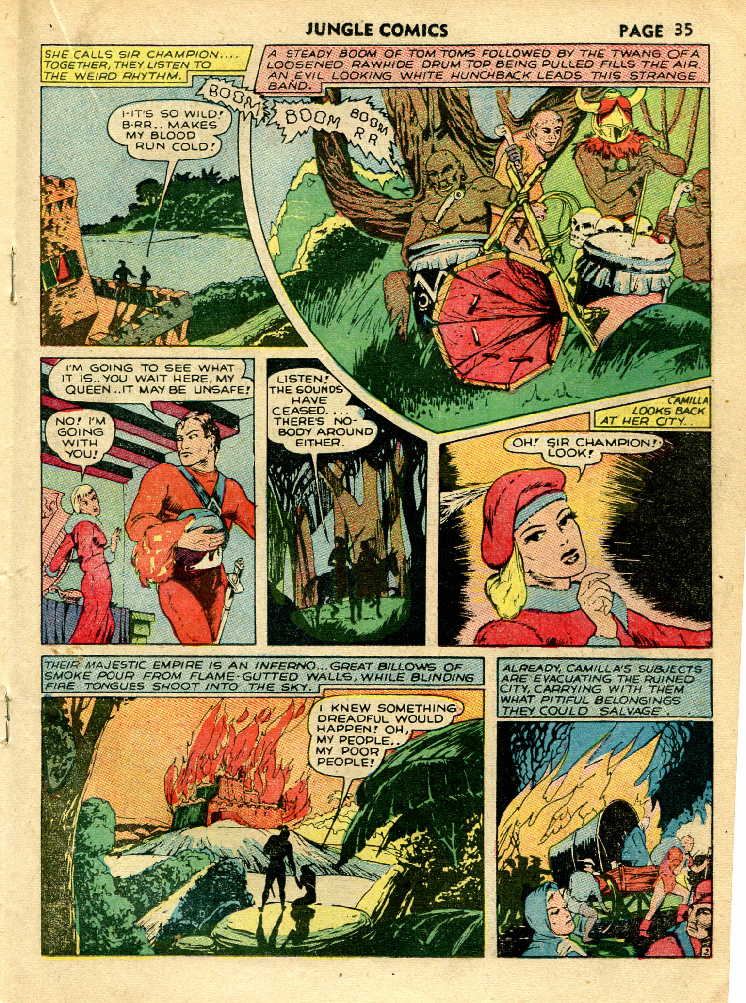 Read online Jungle Comics comic -  Issue #15 - 38