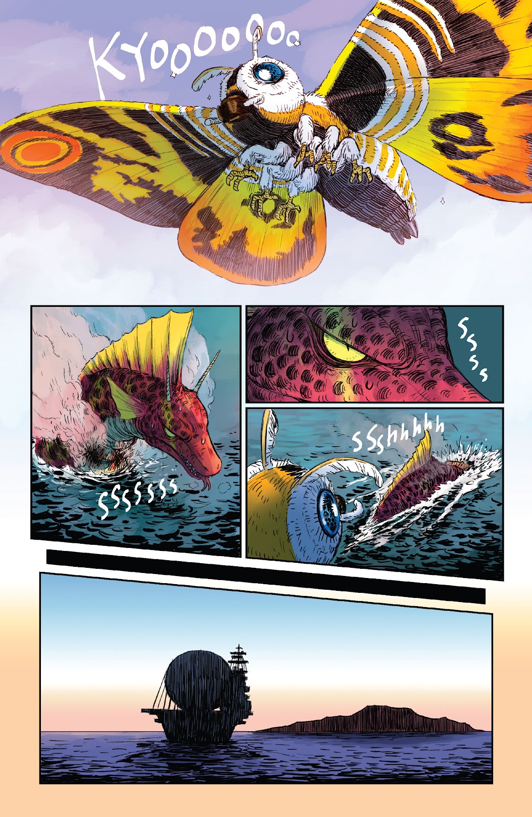 Godzilla Rivals: Mothra Vs. Titanosaurus issue Full - Page 37