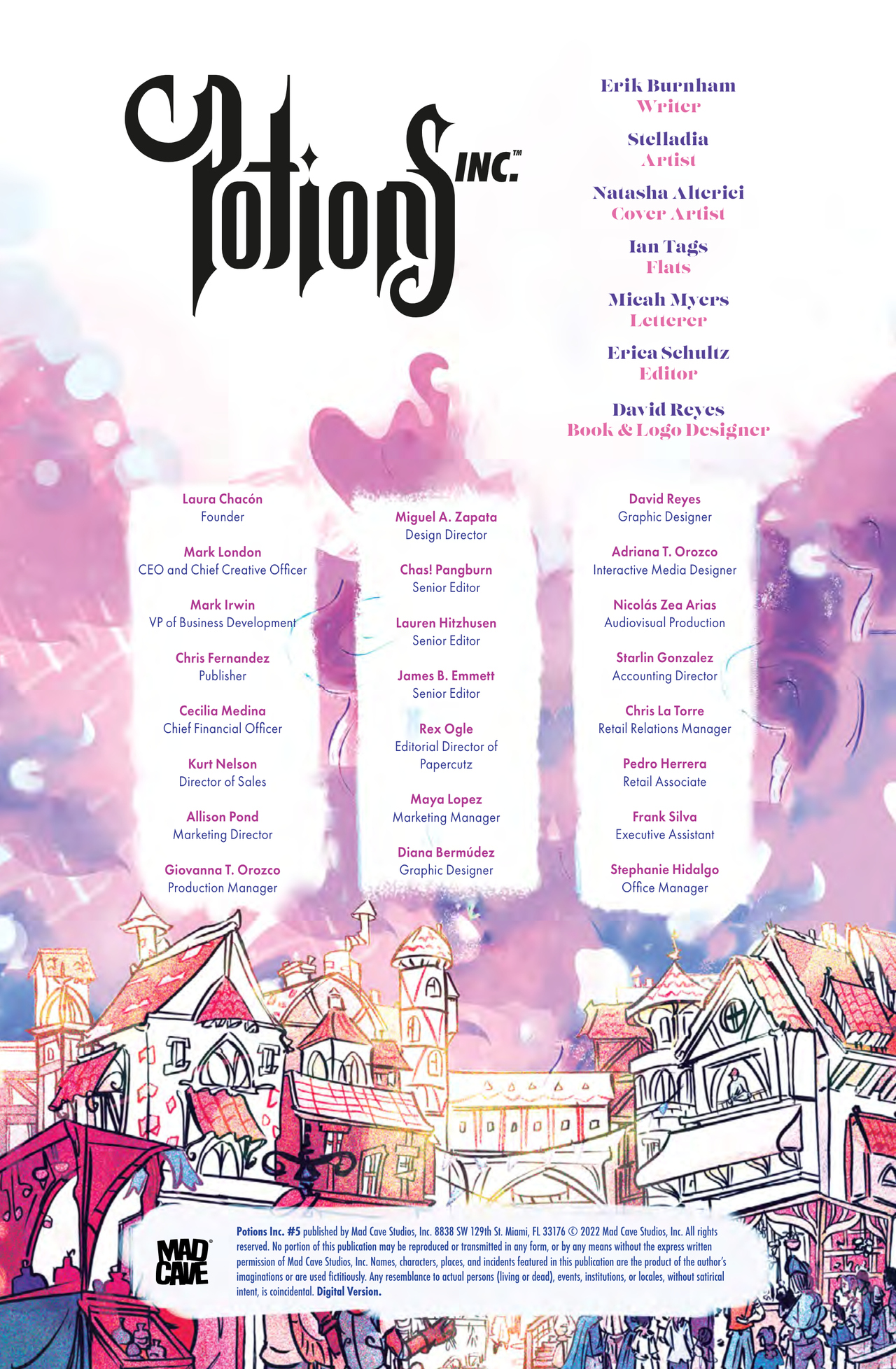 Read online Potions Inc. comic -  Issue #5 - 2