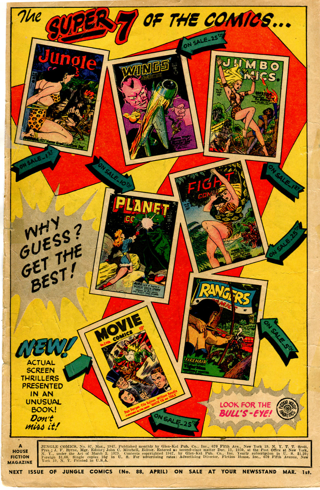 Read online Jungle Comics comic -  Issue #87 - 2