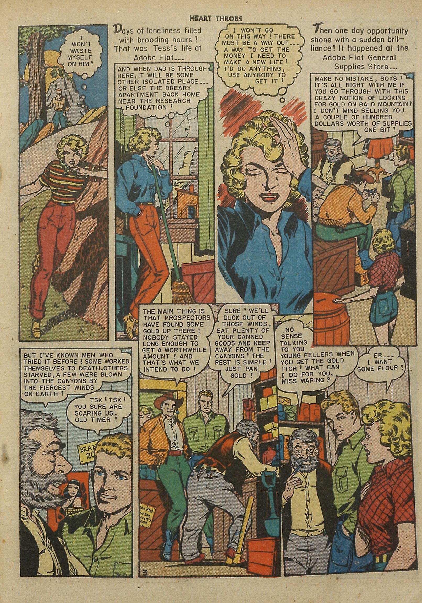 Read online Heart Throbs comic -  Issue #8 - 5