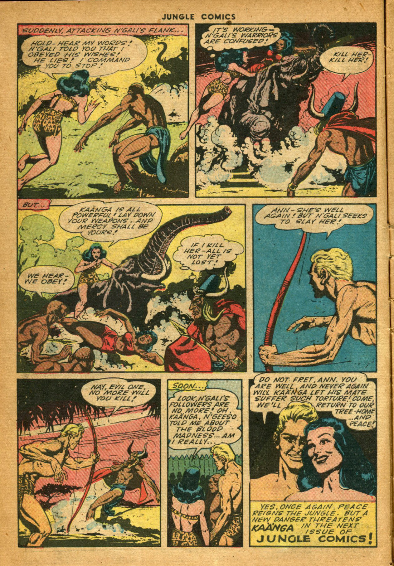 Read online Jungle Comics comic -  Issue #61 - 14