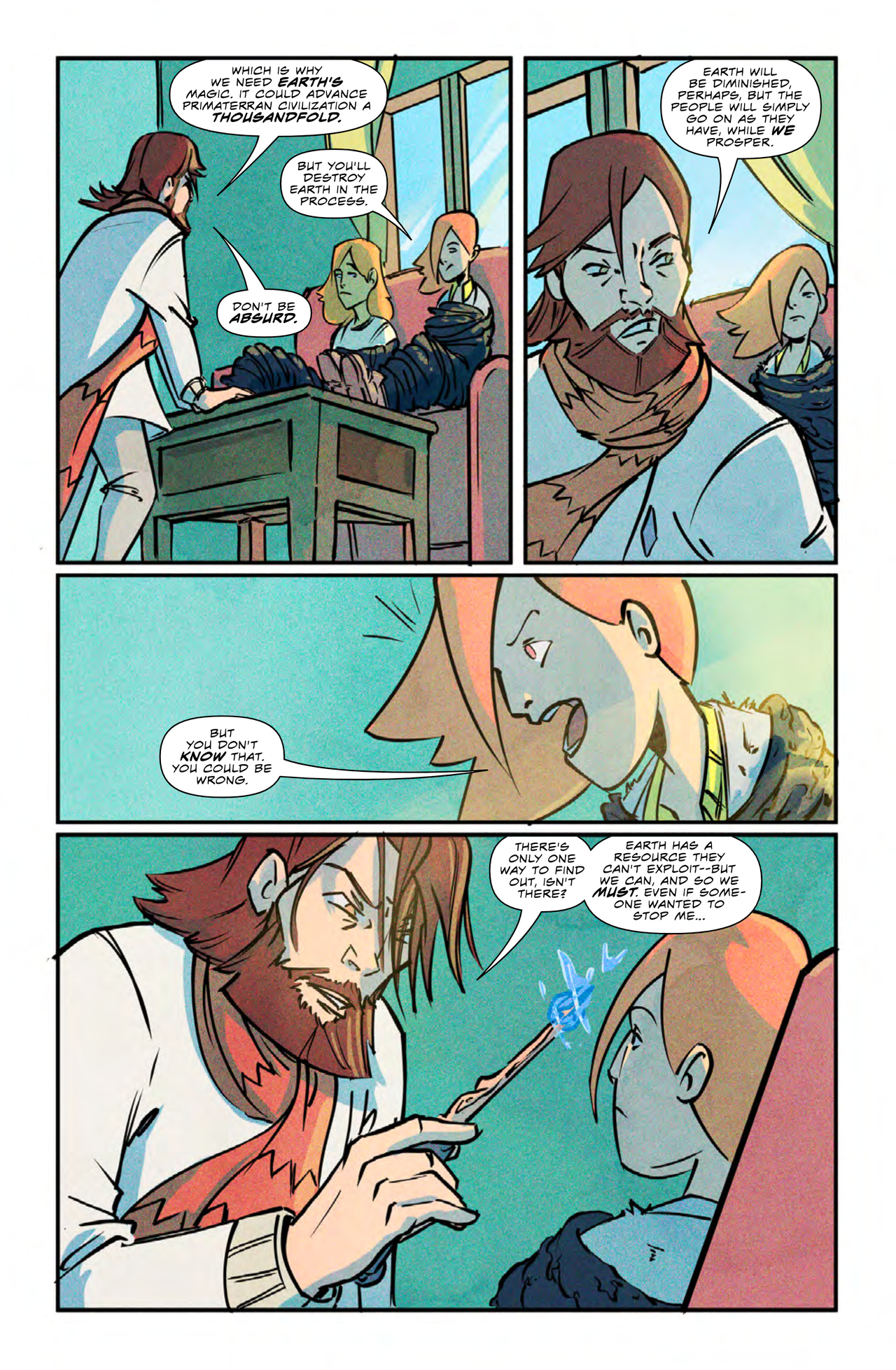 Read online Potions Inc. comic -  Issue #5 - 5