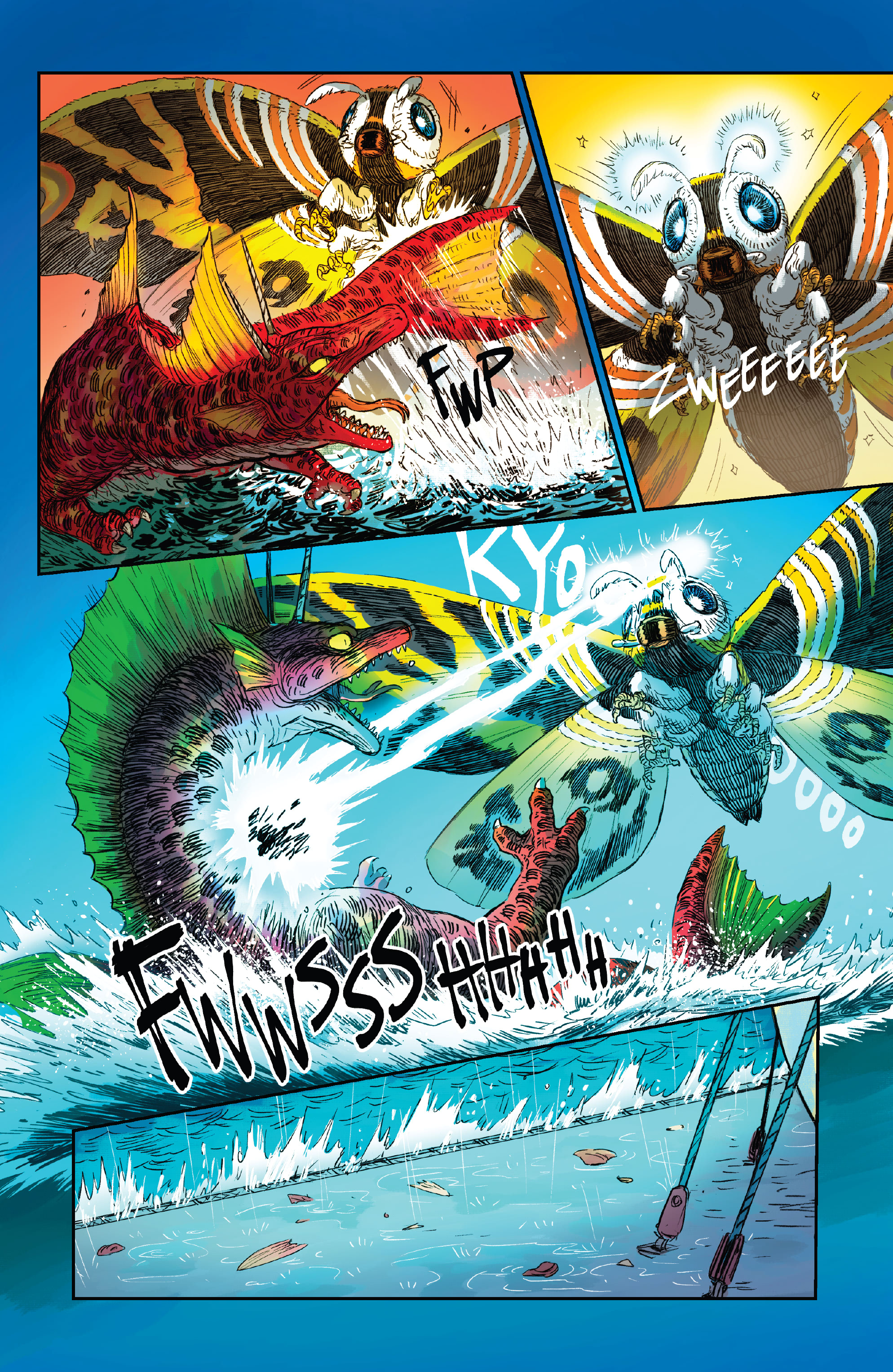 Read online Godzilla Rivals: Mothra Vs. Titanosaurus comic -  Issue # Full - 36