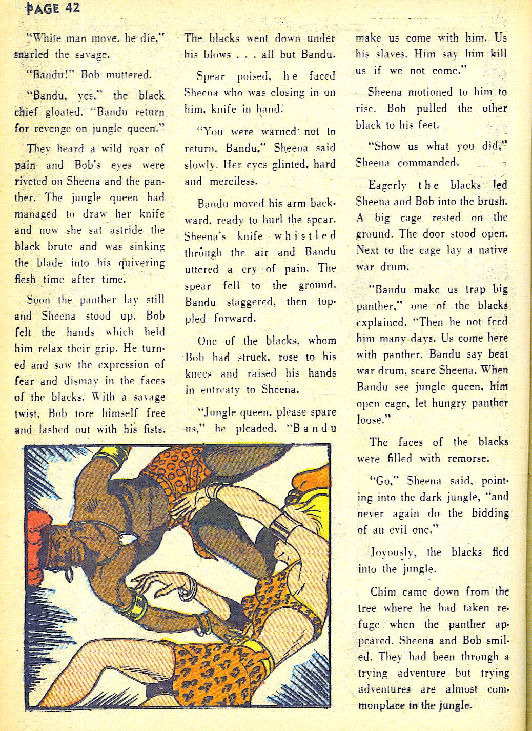 Sheena, Queen of the Jungle (1942) issue 2 - Page 44