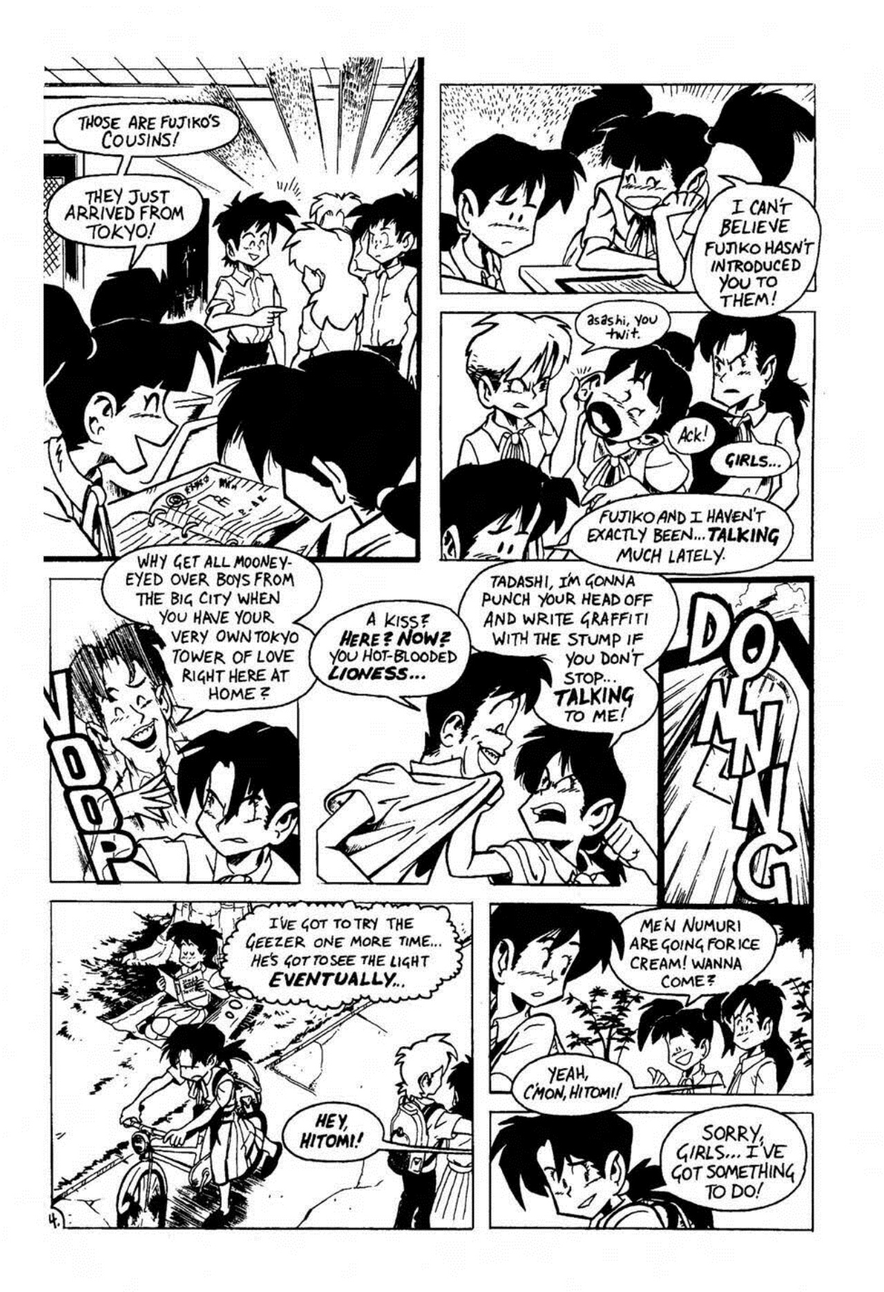 Read online Ninja High School (1986) comic -  Issue #76 - 21