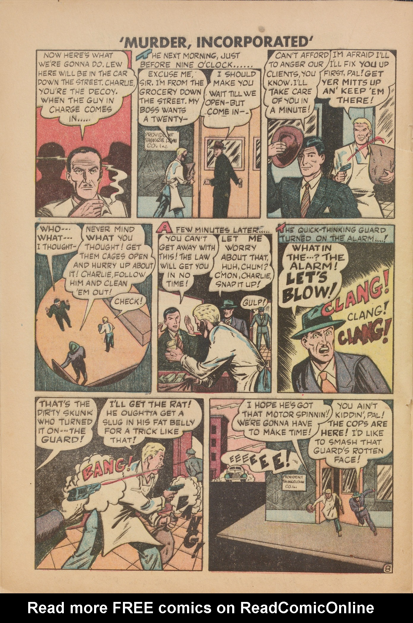 Read online Murder Incorporated (1948) comic -  Issue #3 - 20