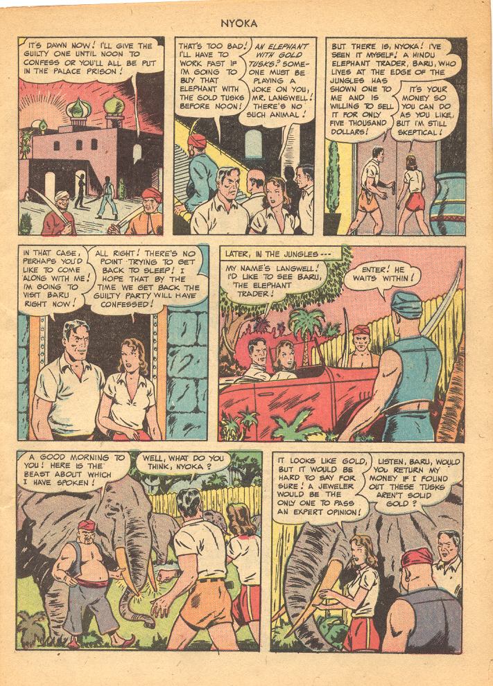 Read online Nyoka the Jungle Girl (1945) comic -  Issue #34 - 7