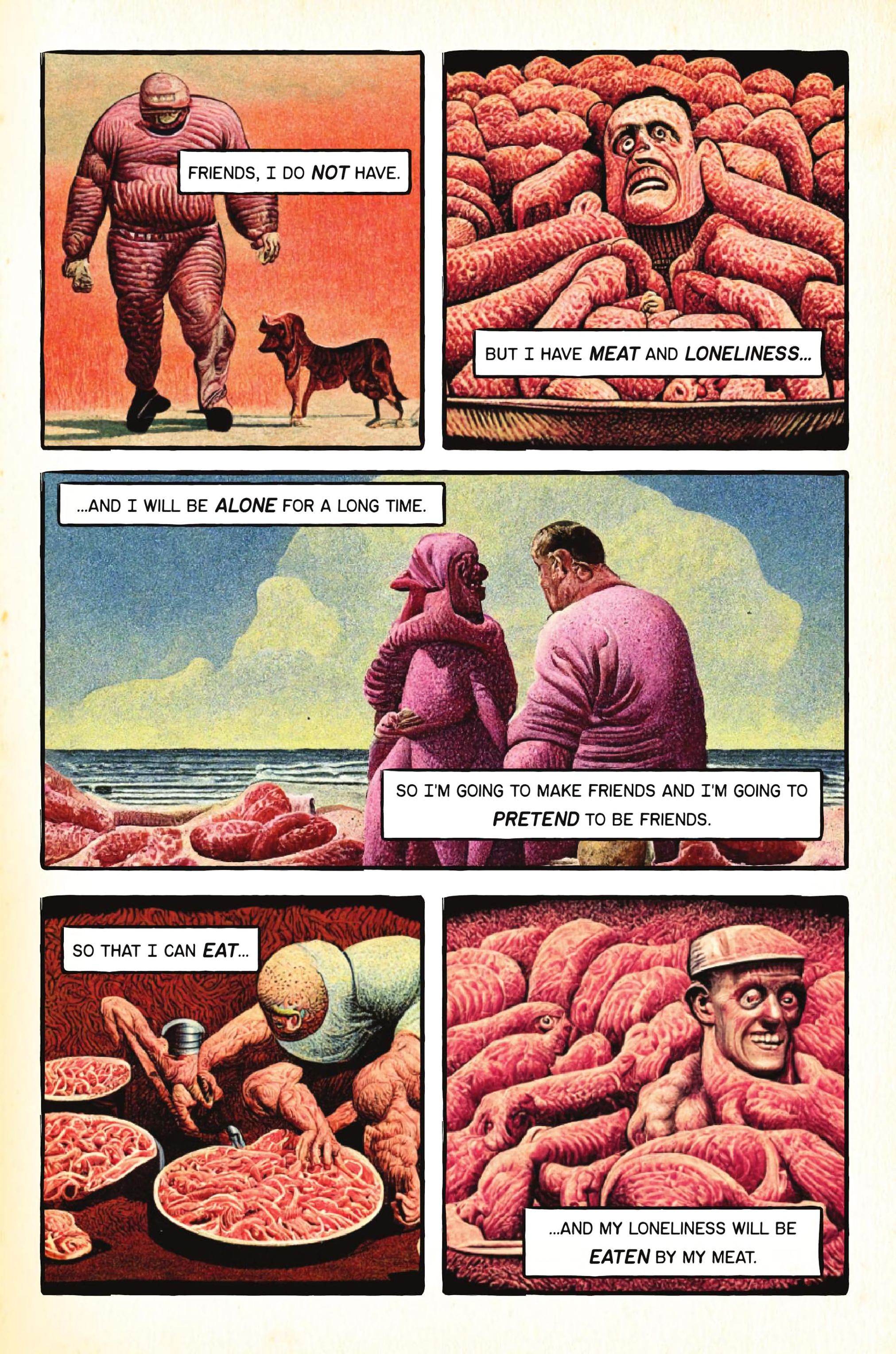 Read online Meating People: A Beginner's Guide comic -  Issue # Full - 9