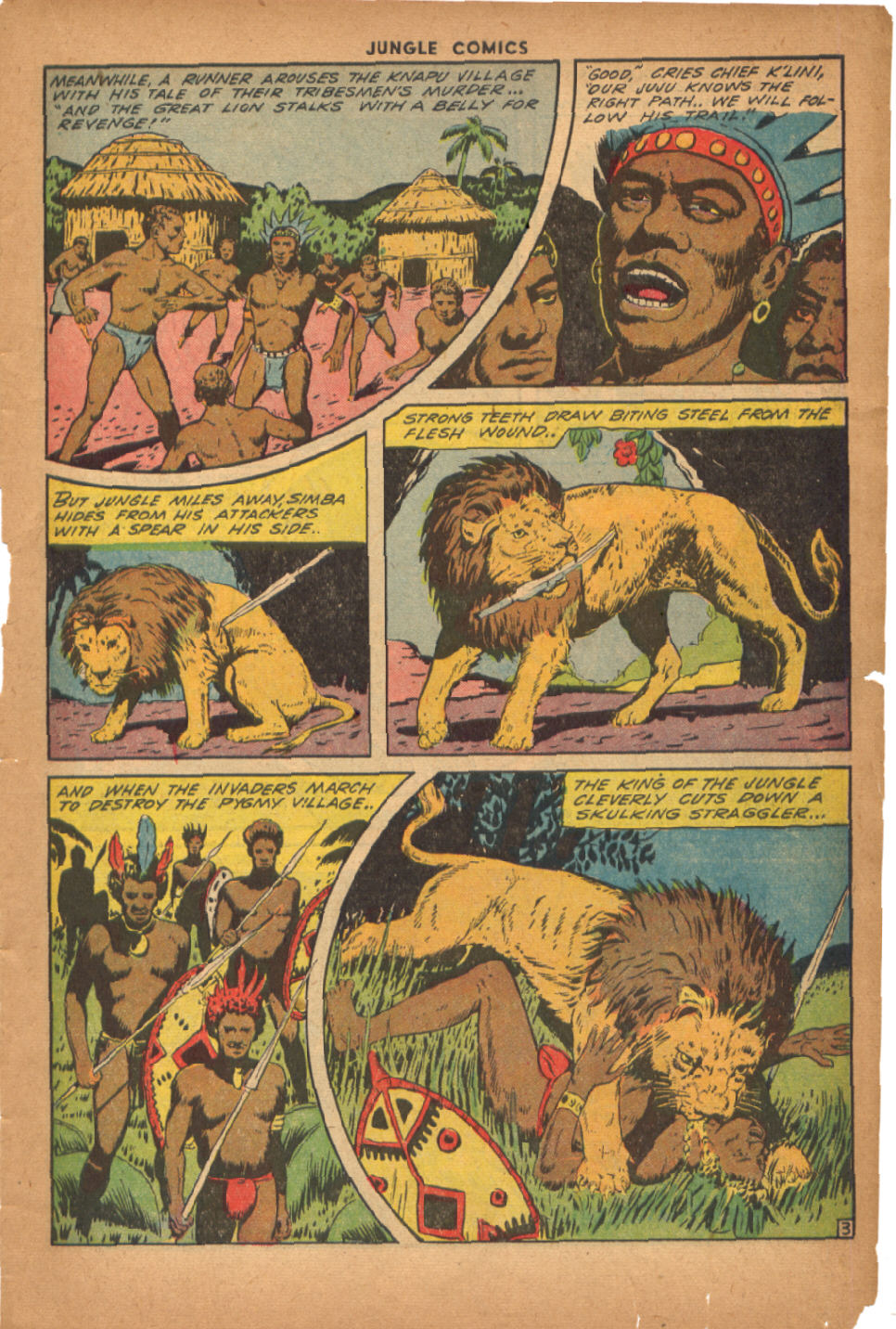 Read online Jungle Comics comic -  Issue #53 - 17