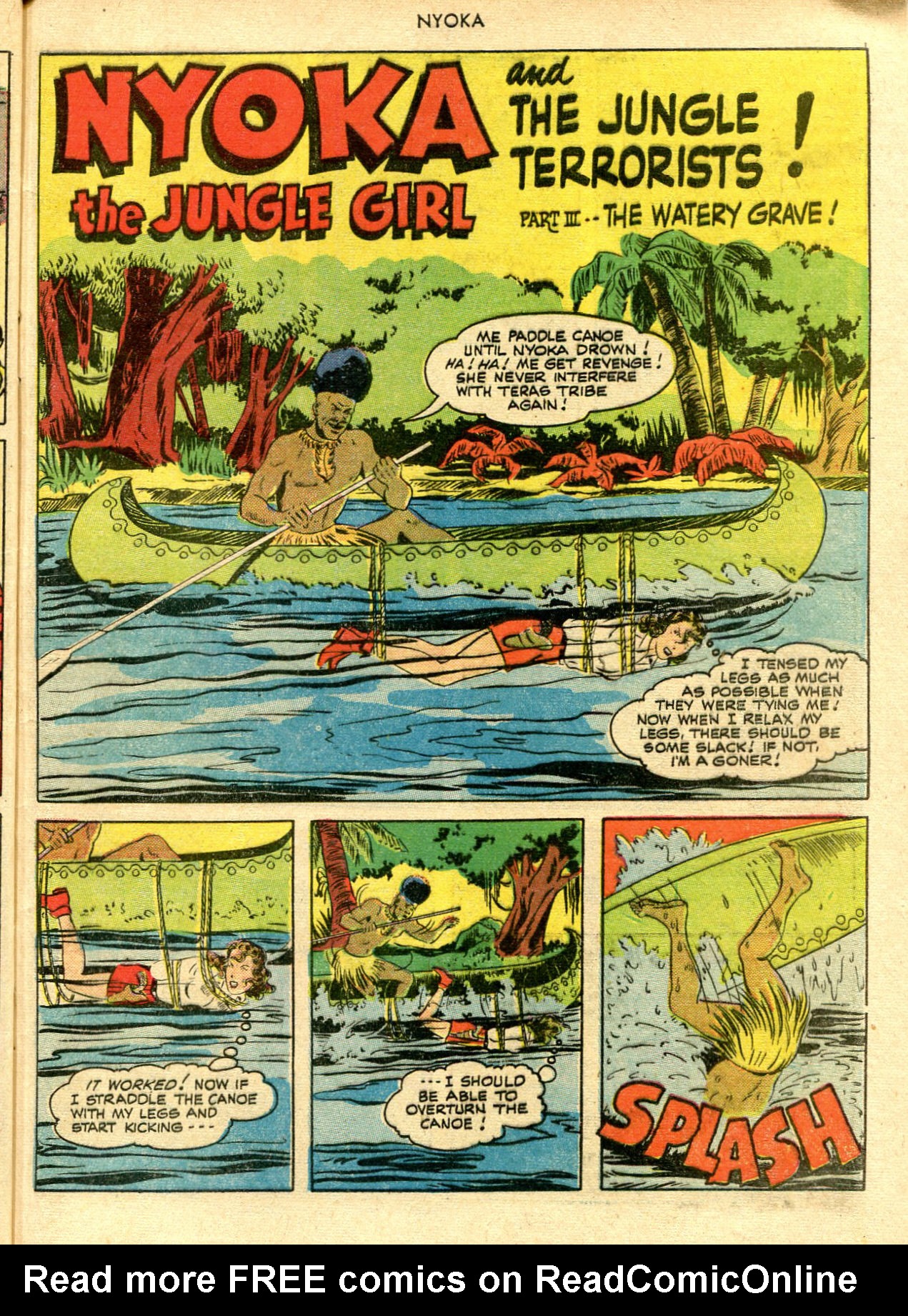 Read online Nyoka the Jungle Girl (1945) comic -  Issue #45 - 45