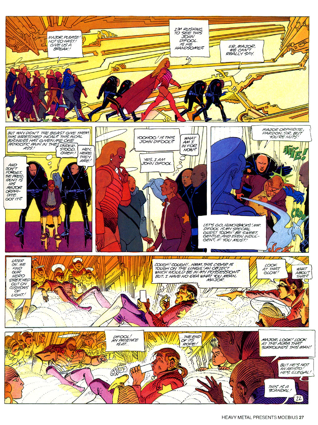 Read online Heavy Metal Presents Moebius comic -  Issue # Full - 28