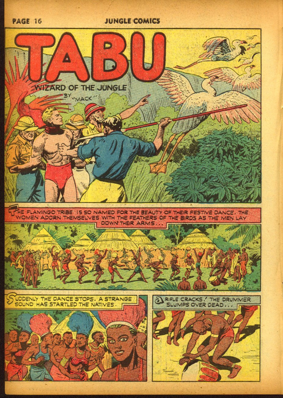 Read online Jungle Comics comic -  Issue #20 - 18