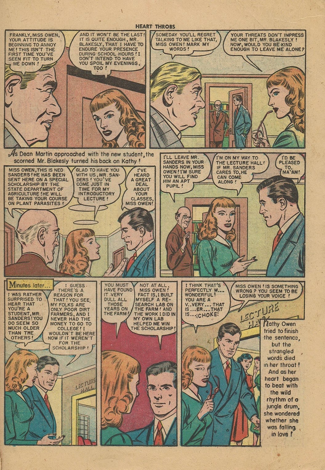 Read online Heart Throbs comic -  Issue #6 - 19